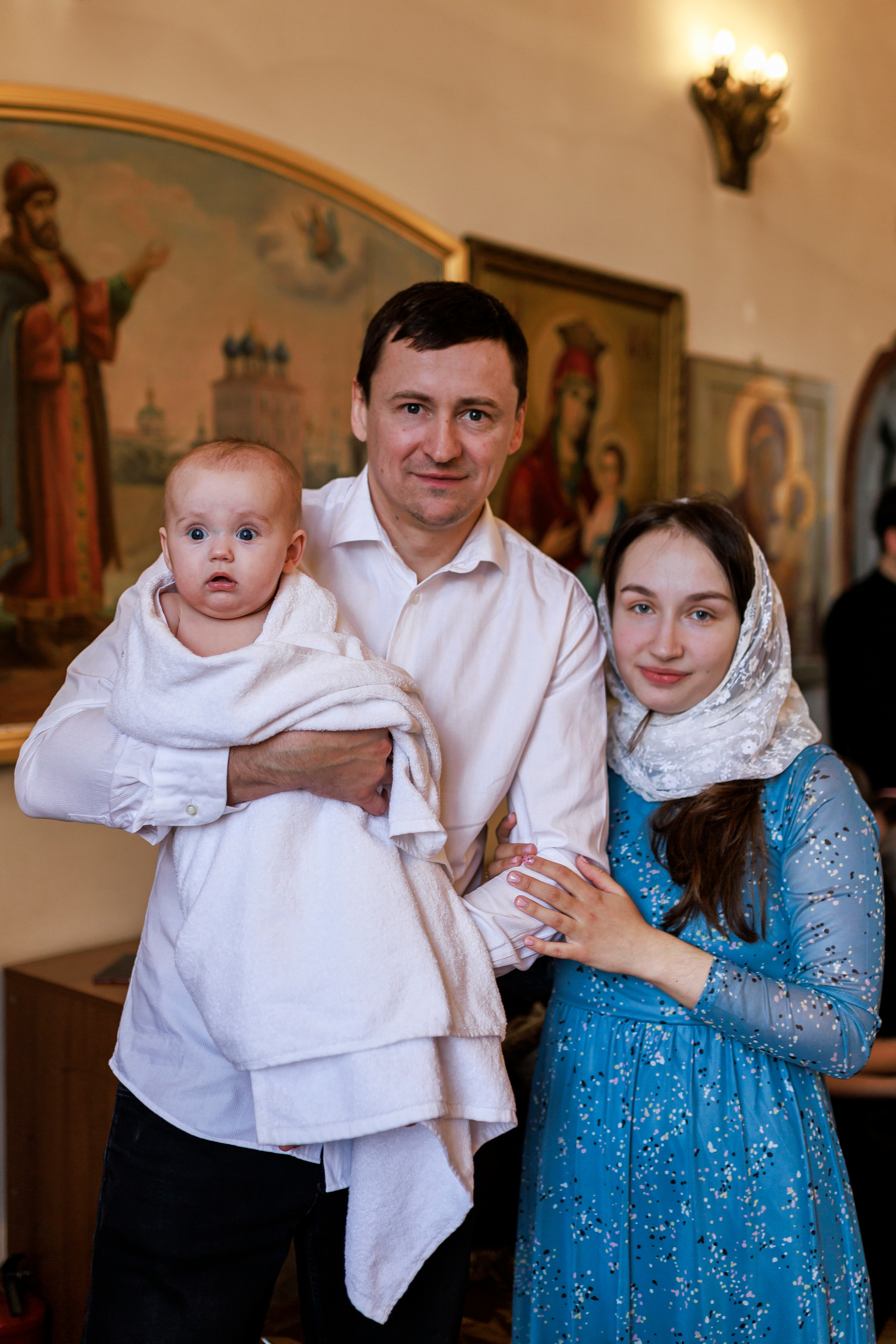 Крещение Евы❤. Семейный и детский фотограф в Рязани Васюгова Мария