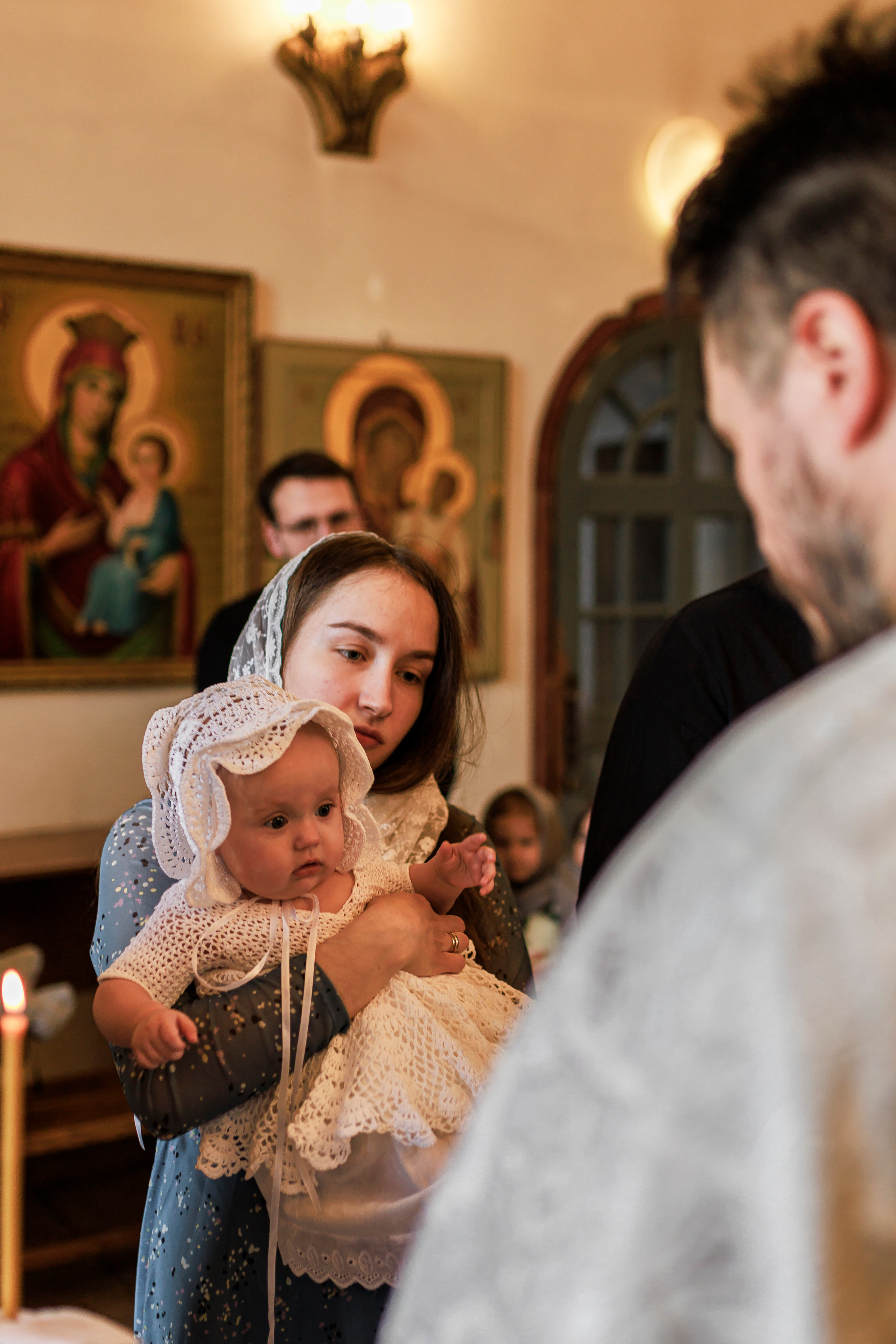 Крещение Евы❤. Семейный и детский фотограф в Рязани Васюгова Мария