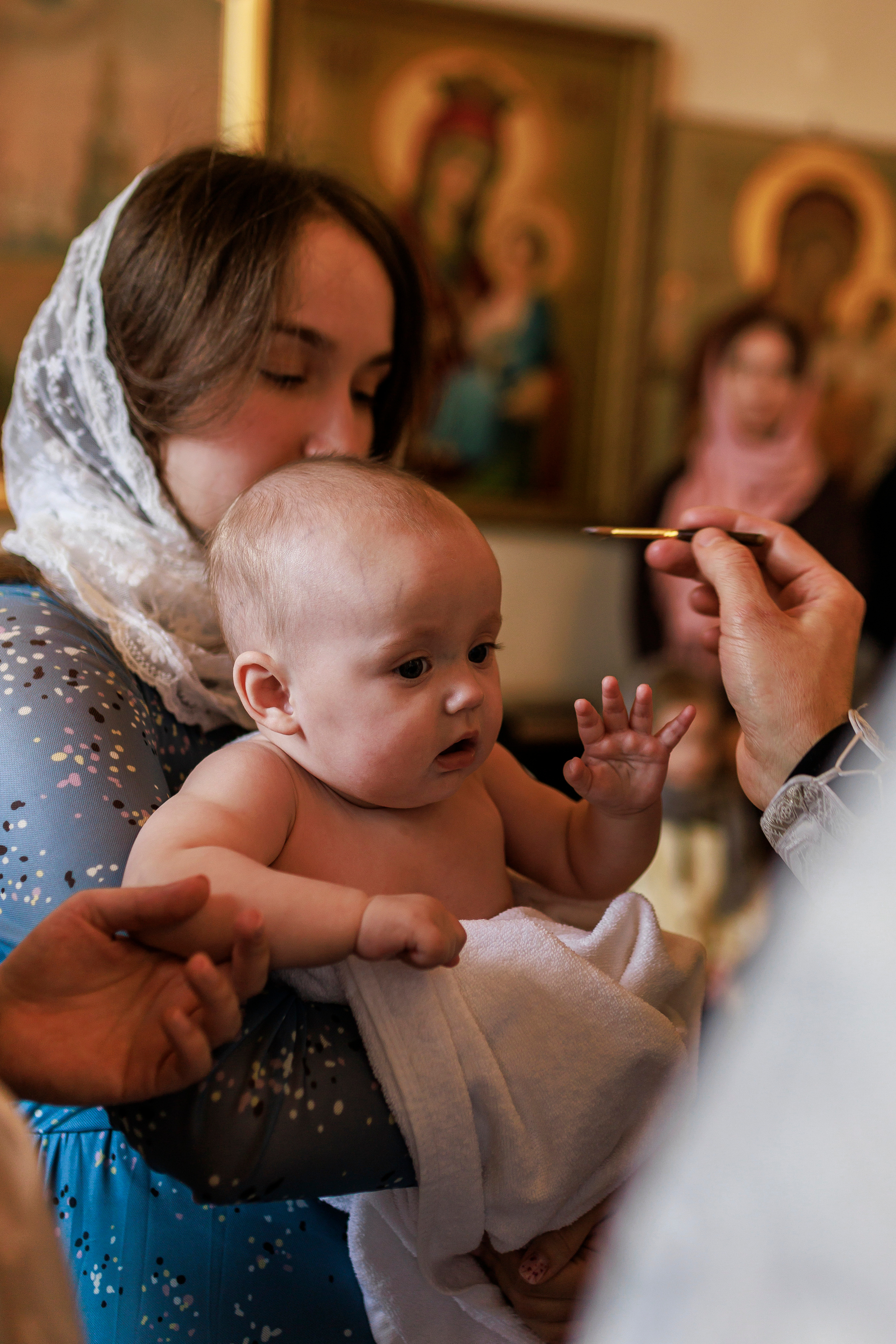 Крещение Евы❤. Семейный и детский фотограф в Рязани Васюгова Мария