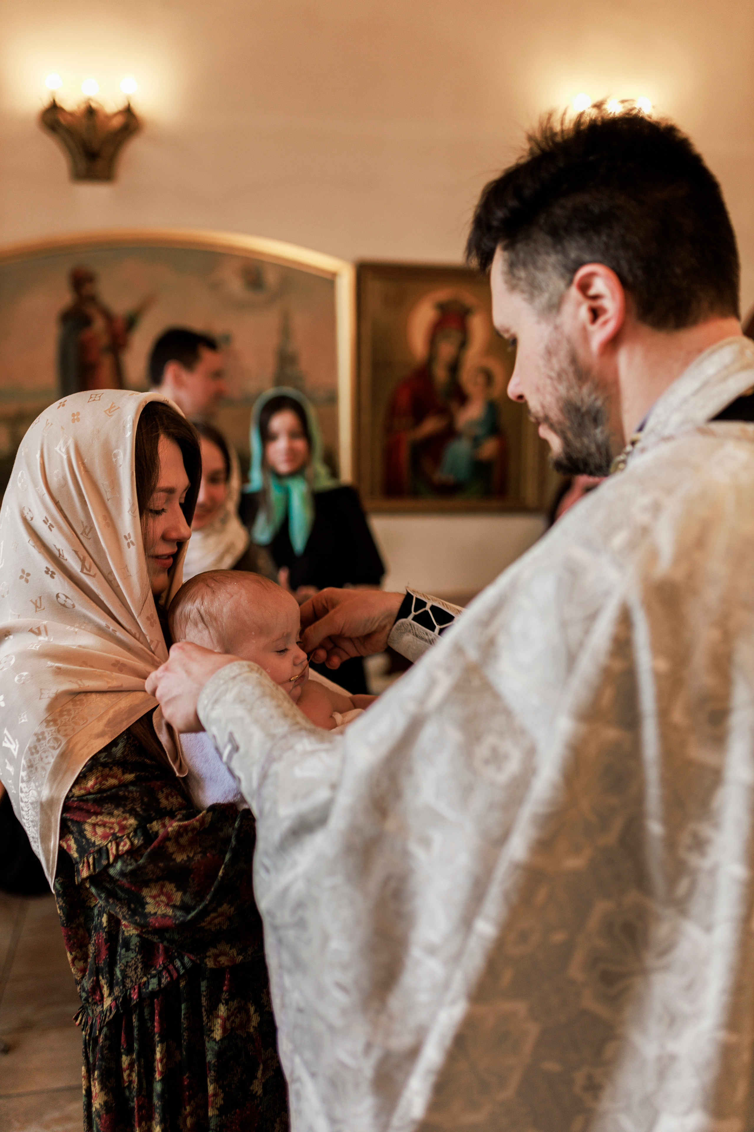 Крещение Евы❤. Семейный и детский фотограф в Рязани Васюгова Мария