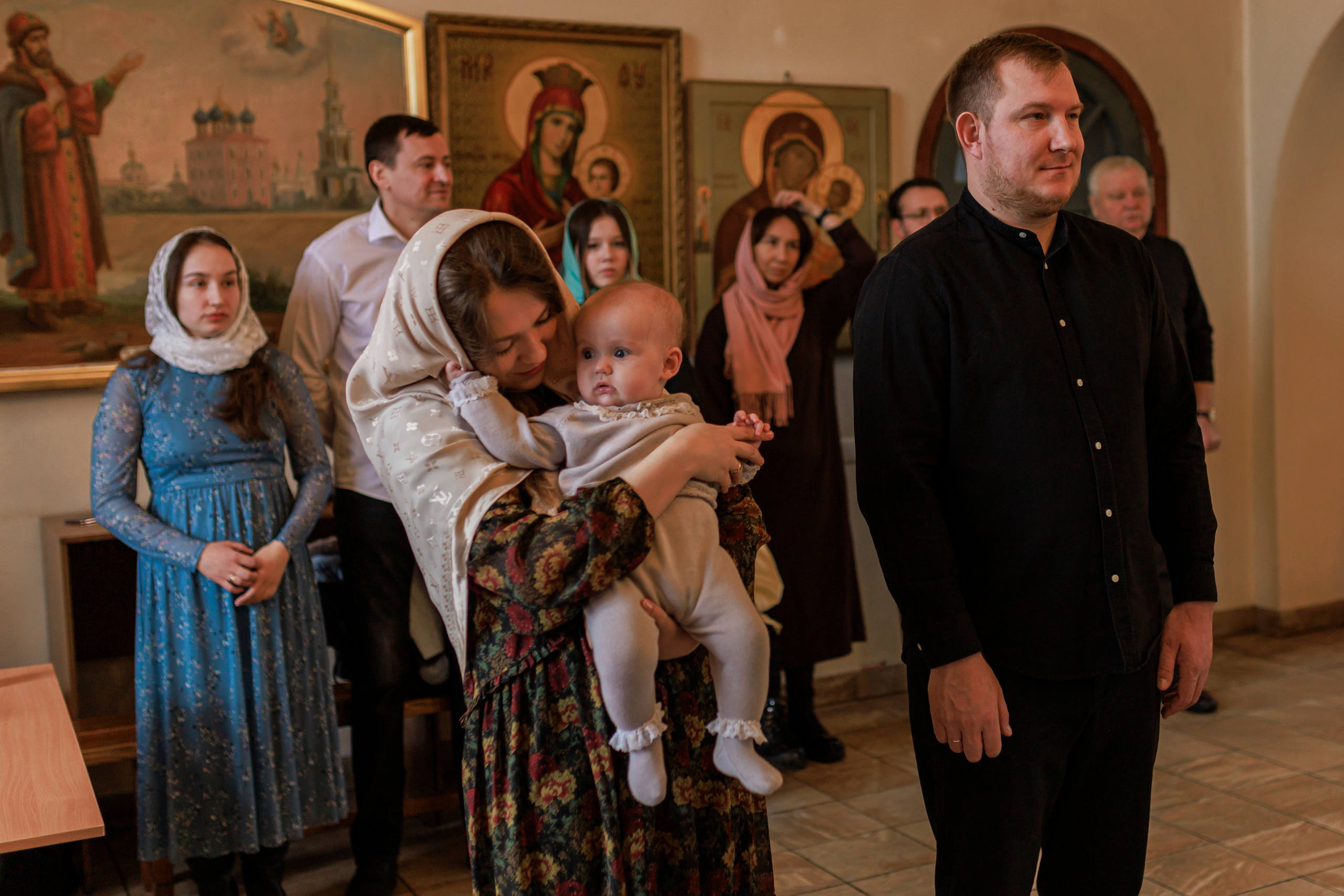 Крещение Евы❤. Семейный и детский фотограф в Рязани Васюгова Мария