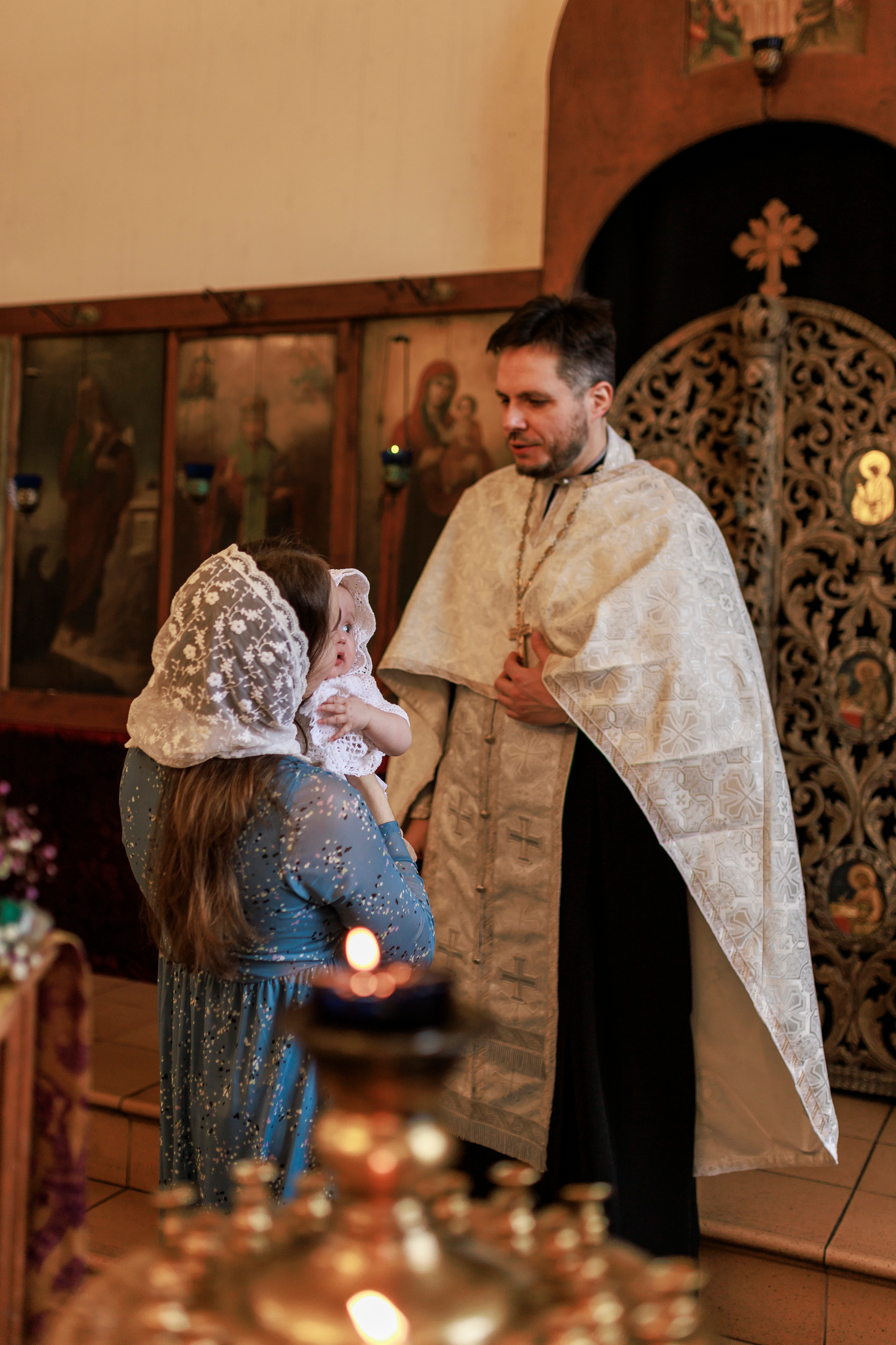 Крещение Евы❤. Семейный и детский фотограф в Рязани Васюгова Мария