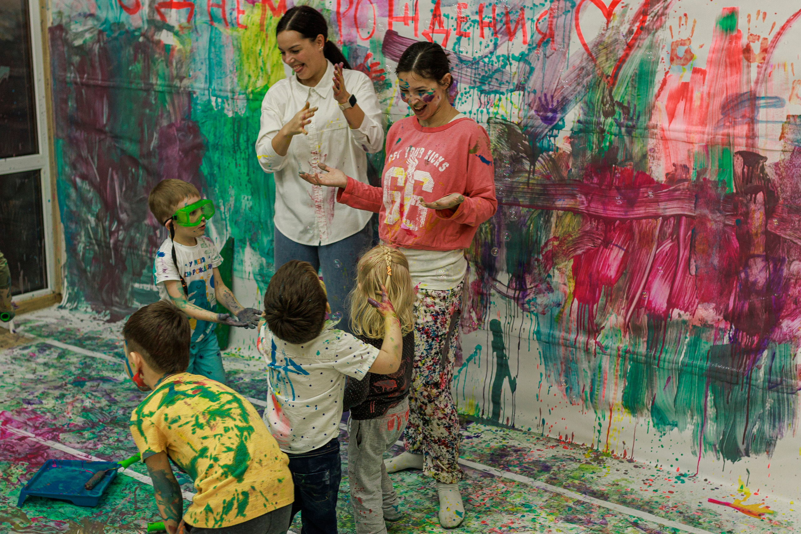 Репортажная съёмка дня рождения. Семейный и детский фотограф в Рязани Васюгова Мария