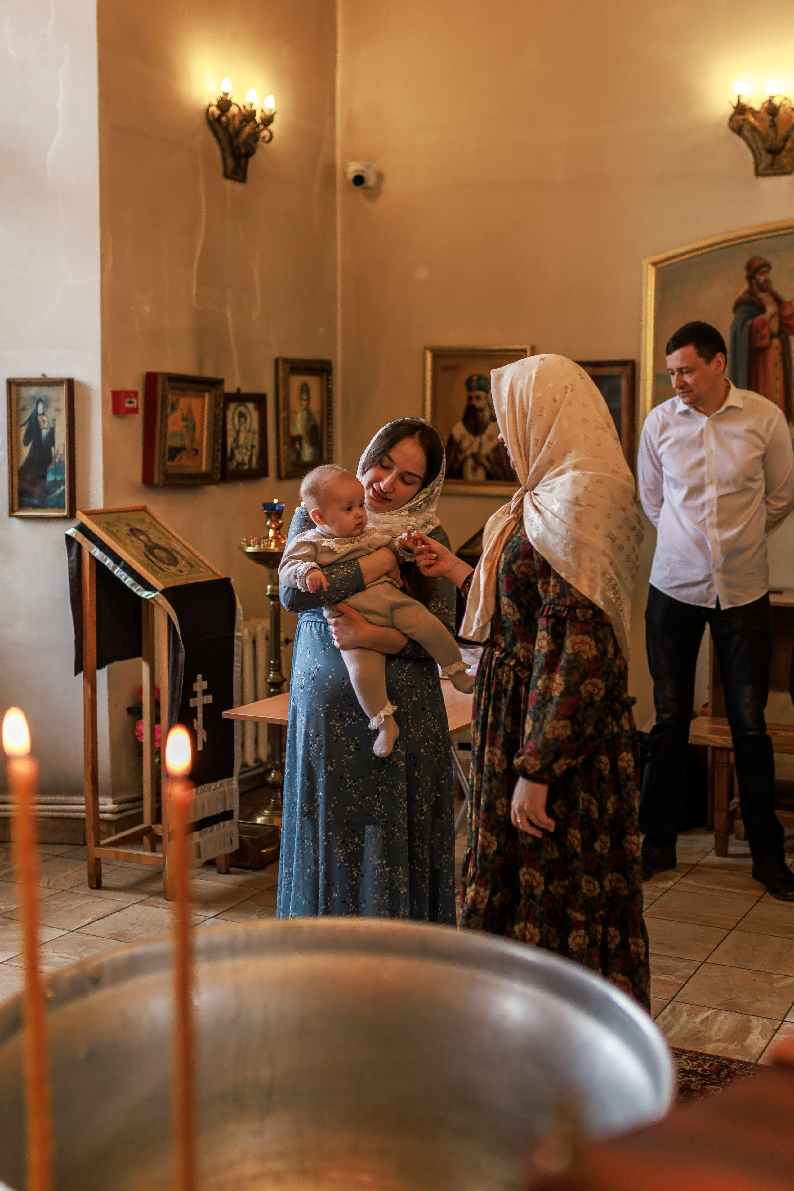 Крещение Евы❤. Семейный и детский фотограф в Рязани Васюгова Мария