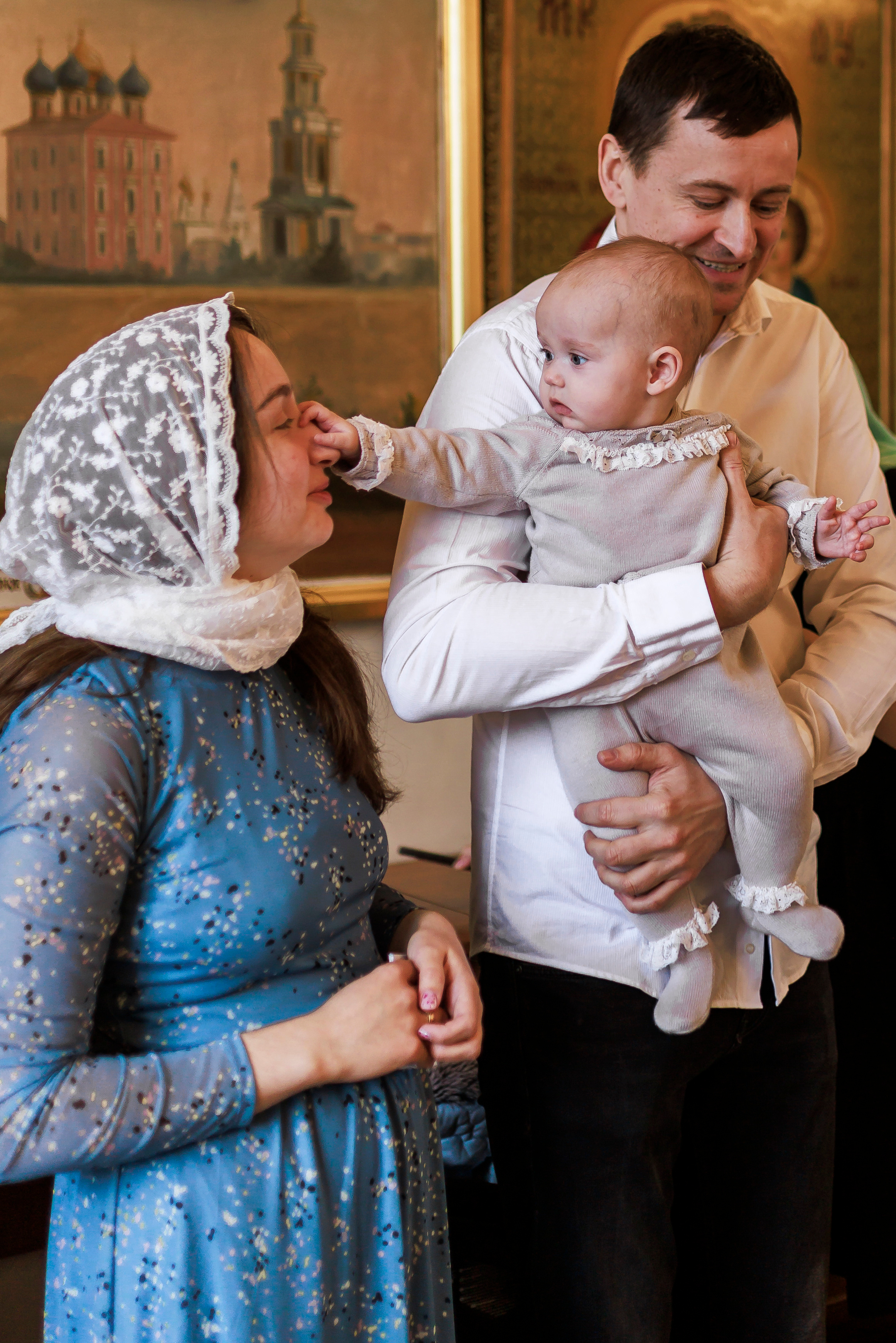 Крещение Евы❤. Семейный и детский фотограф в Рязани Васюгова Мария