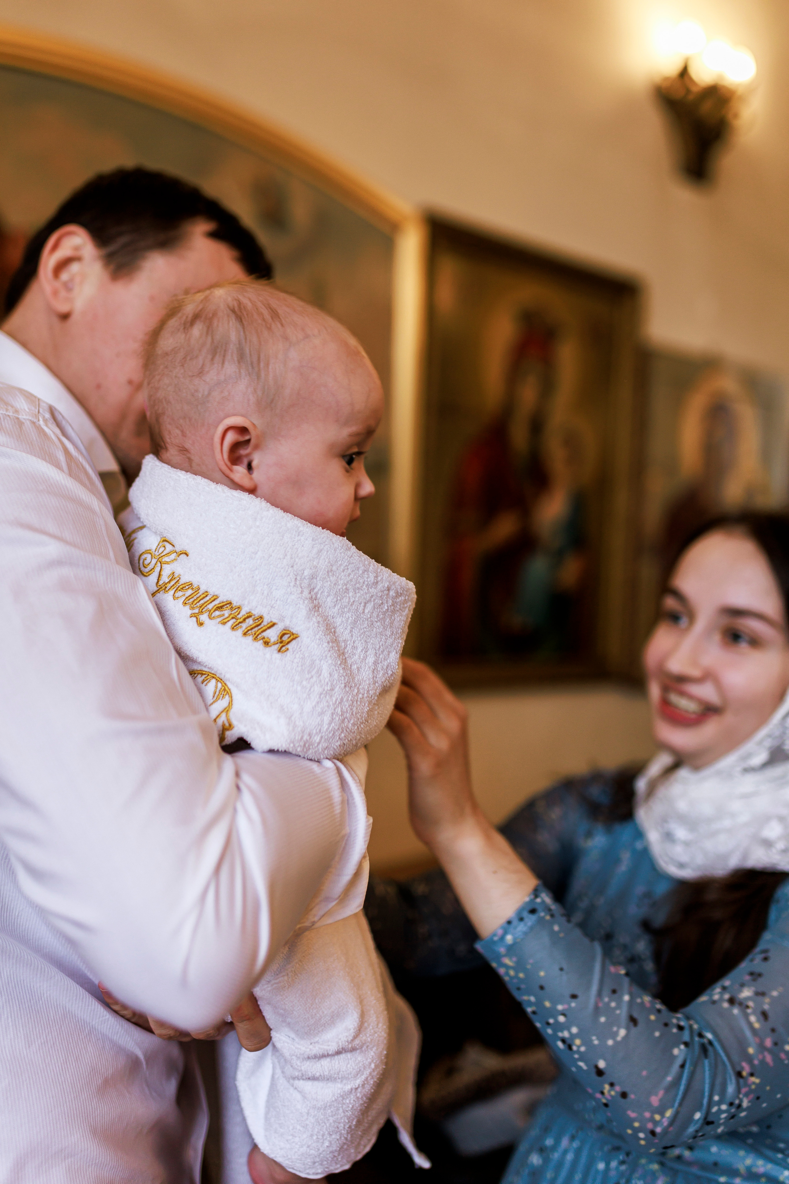 Крещение Евы❤. Семейный и детский фотограф в Рязани Васюгова Мария