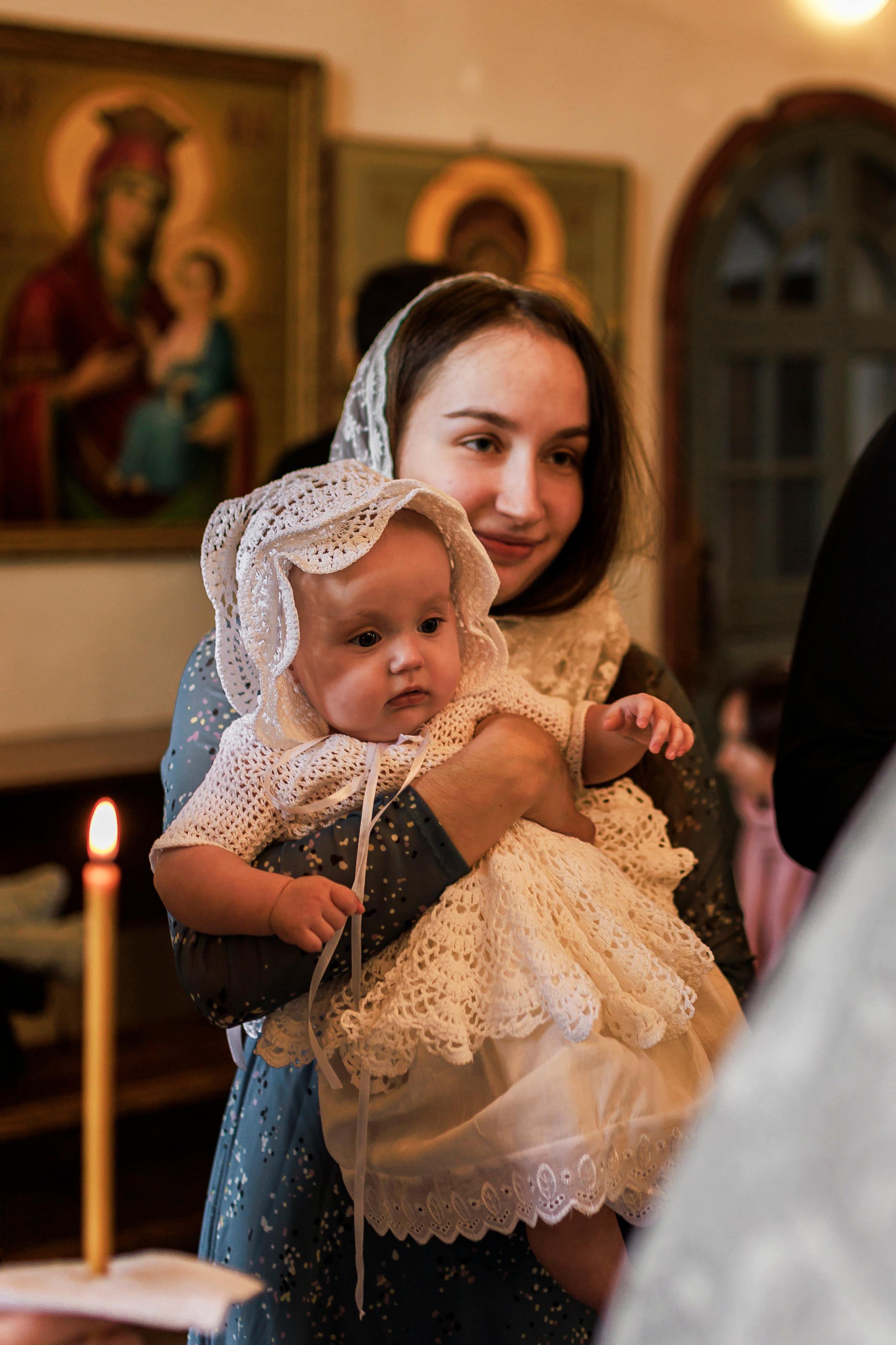 Крещение Евы❤. Семейный и детский фотограф в Рязани Васюгова Мария