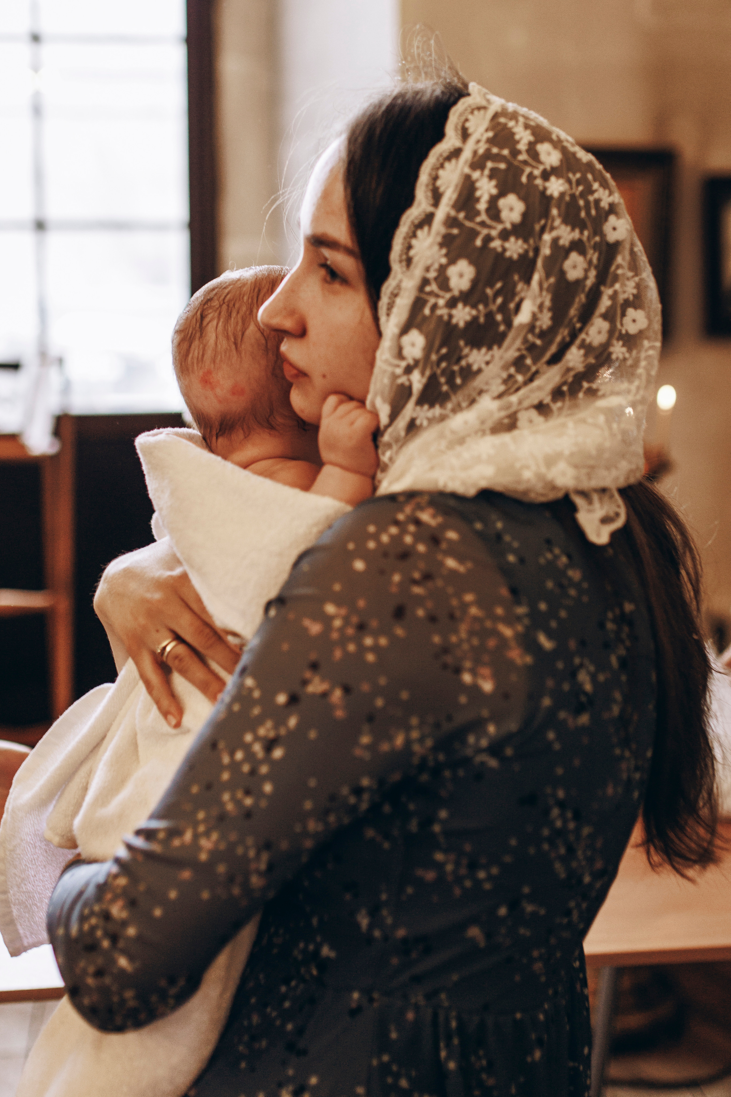 Крещение Евы❤. Семейный и детский фотограф в Рязани Васюгова Мария