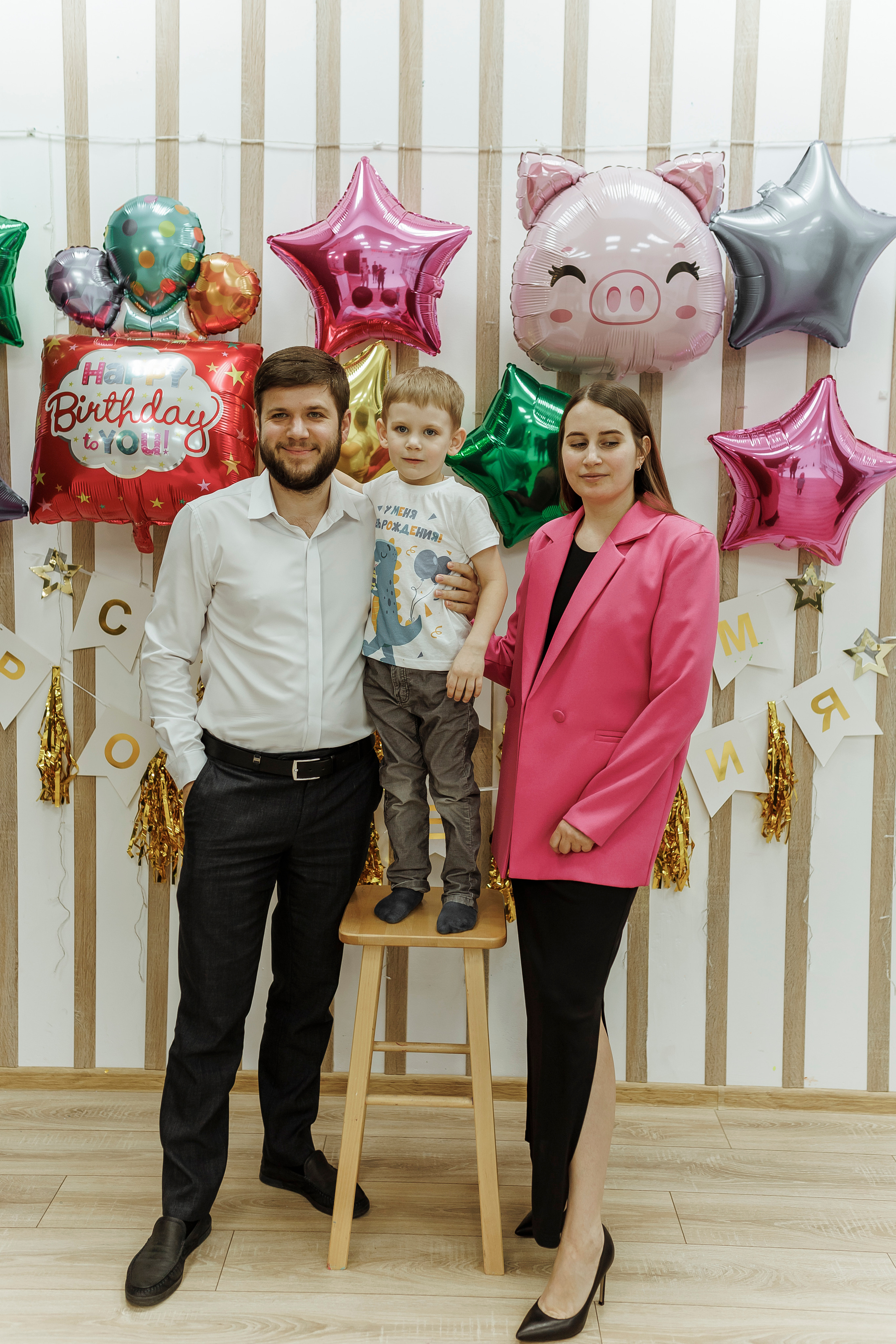 Репортажная съёмка дня рождения. Семейный и детский фотограф в Рязани Васюгова Мария