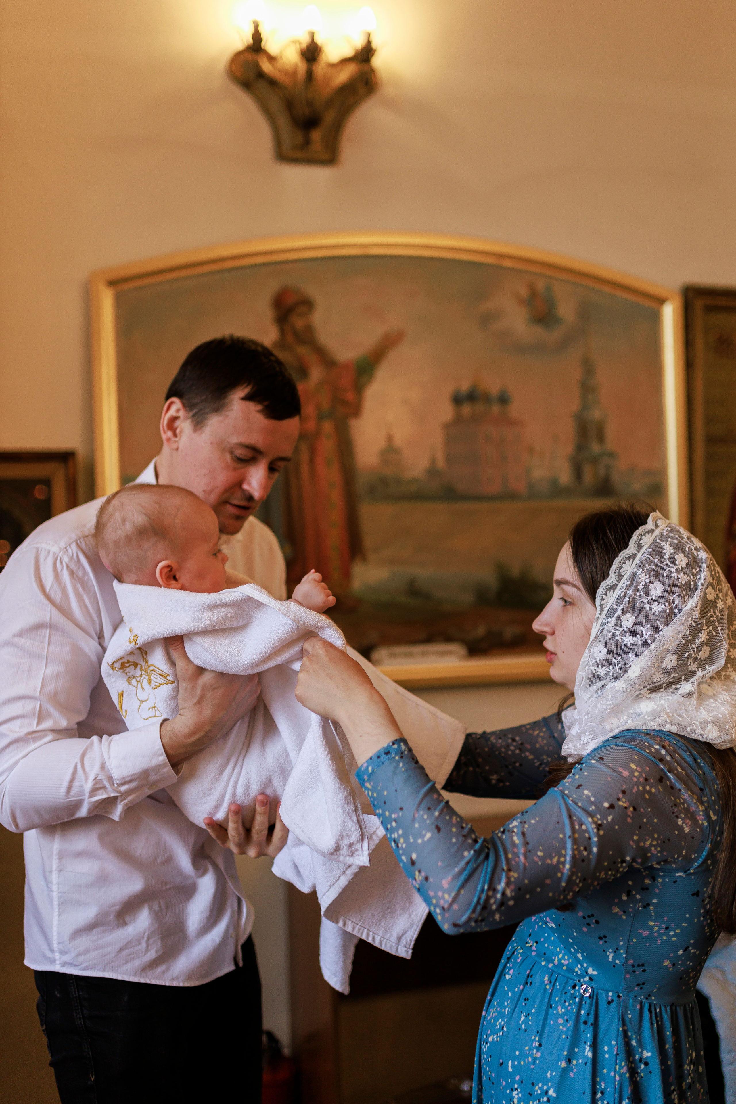 Крещение Евы❤. Семейный и детский фотограф в Рязани Васюгова Мария