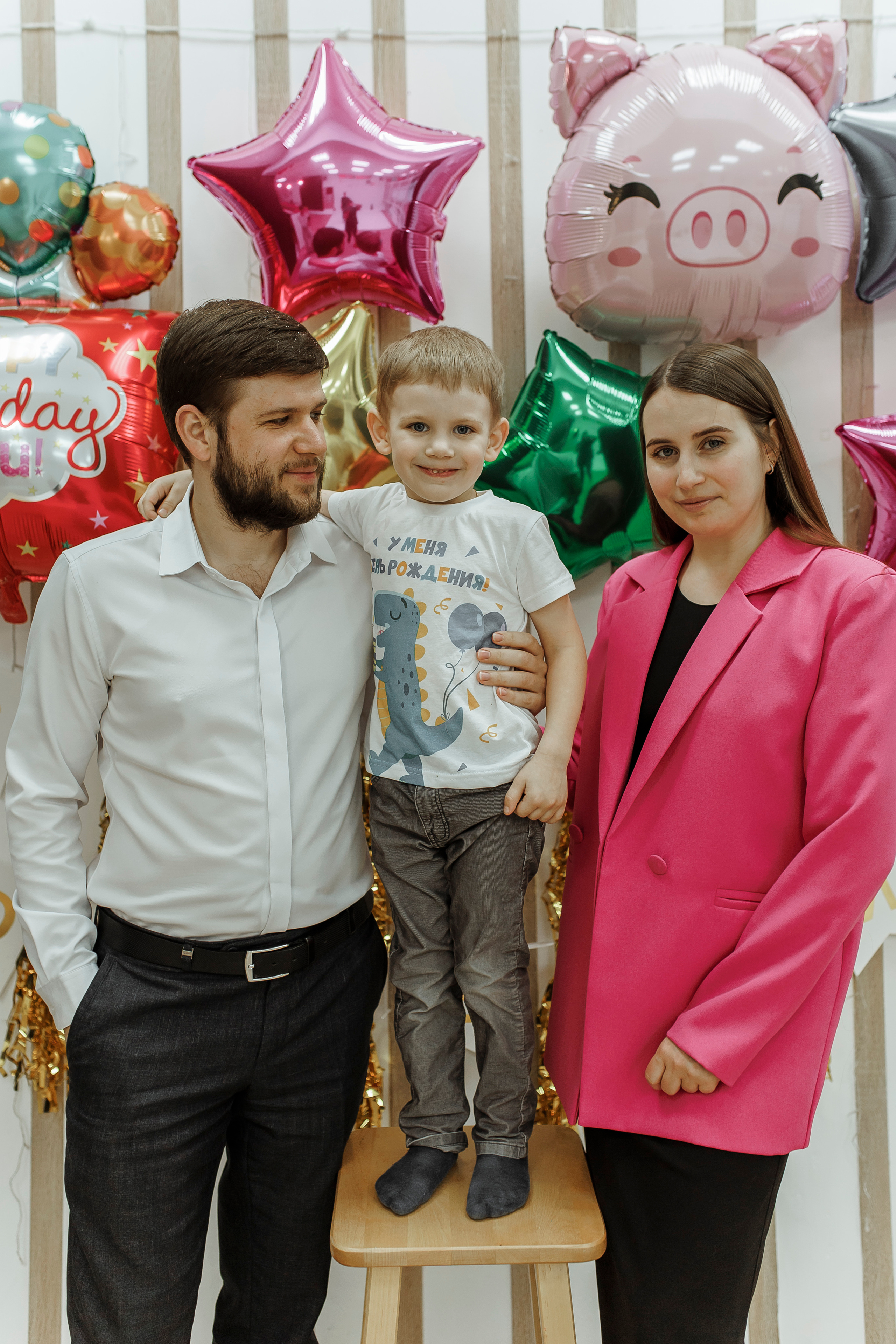 Репортажная съёмка дня рождения. Семейный и детский фотограф в Рязани Васюгова Мария