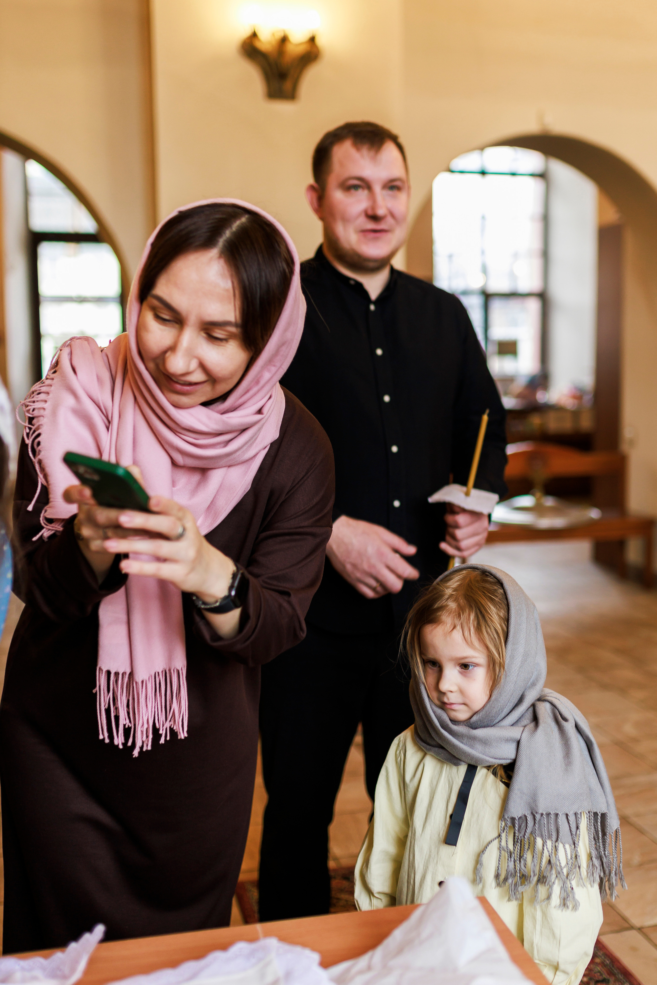 Крещение Евы❤. Семейный и детский фотограф в Рязани Васюгова Мария