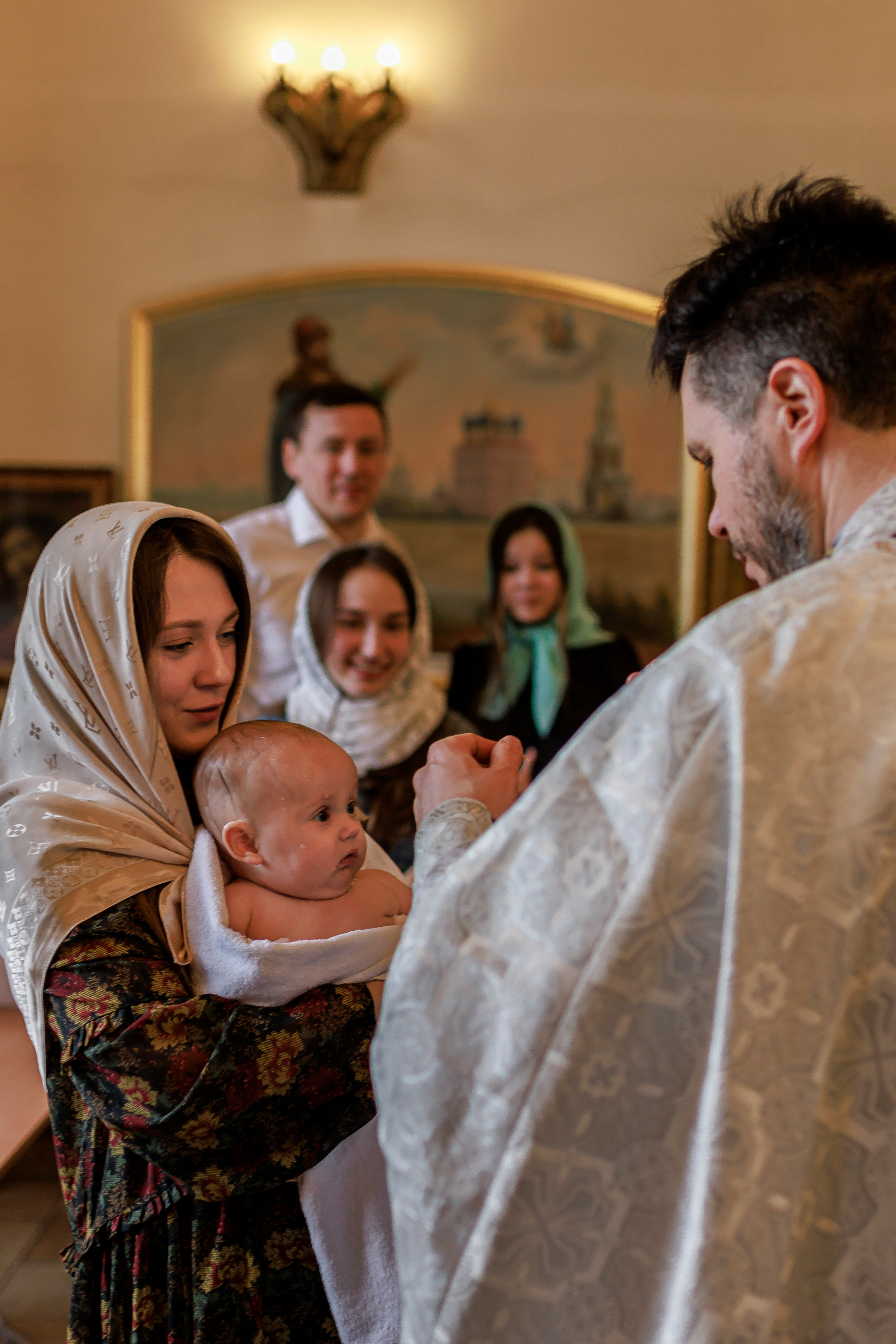 Крещение Евы❤. Семейный и детский фотограф в Рязани Васюгова Мария