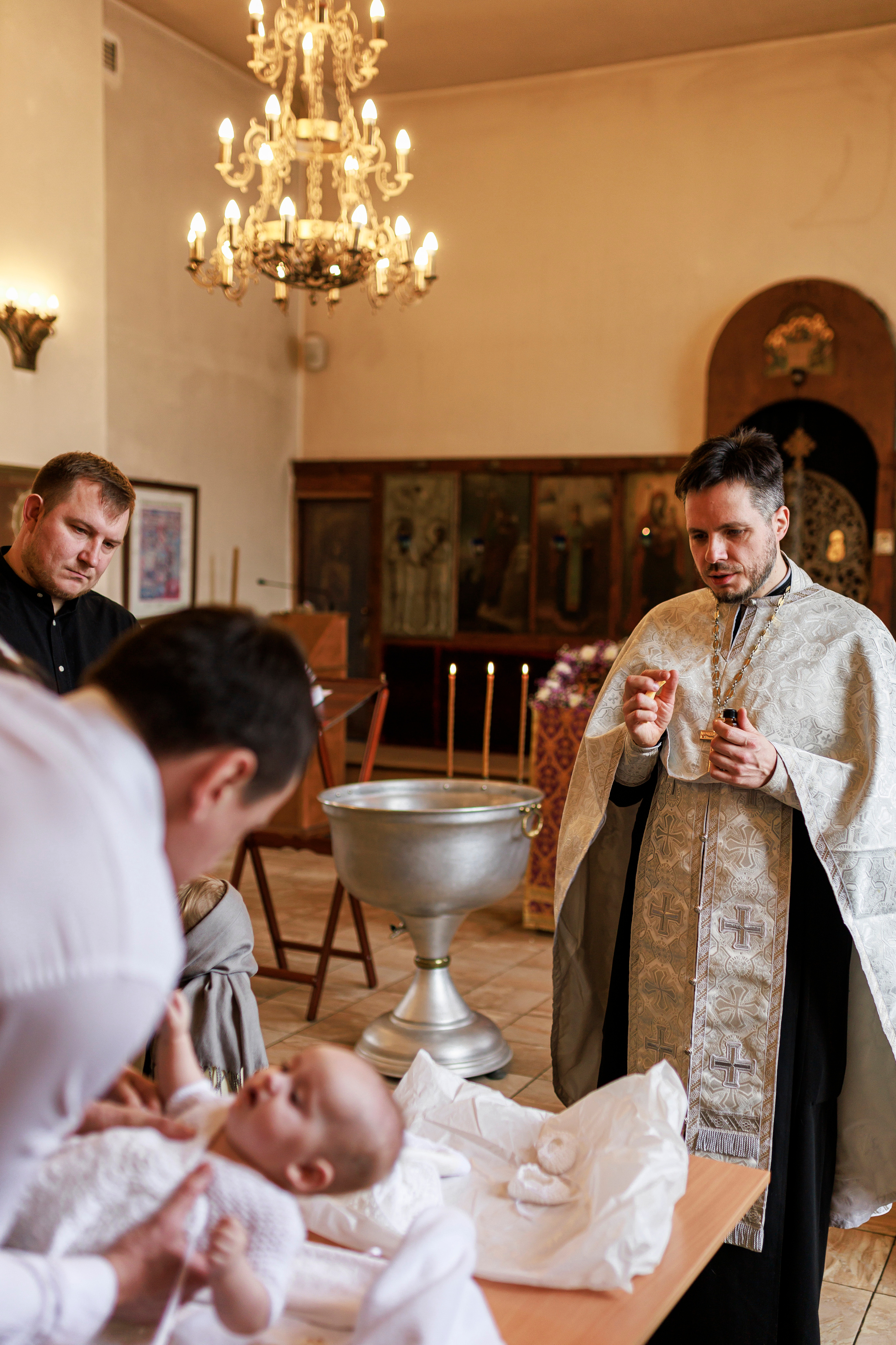 Крещение Евы❤. Семейный и детский фотограф в Рязани Васюгова Мария