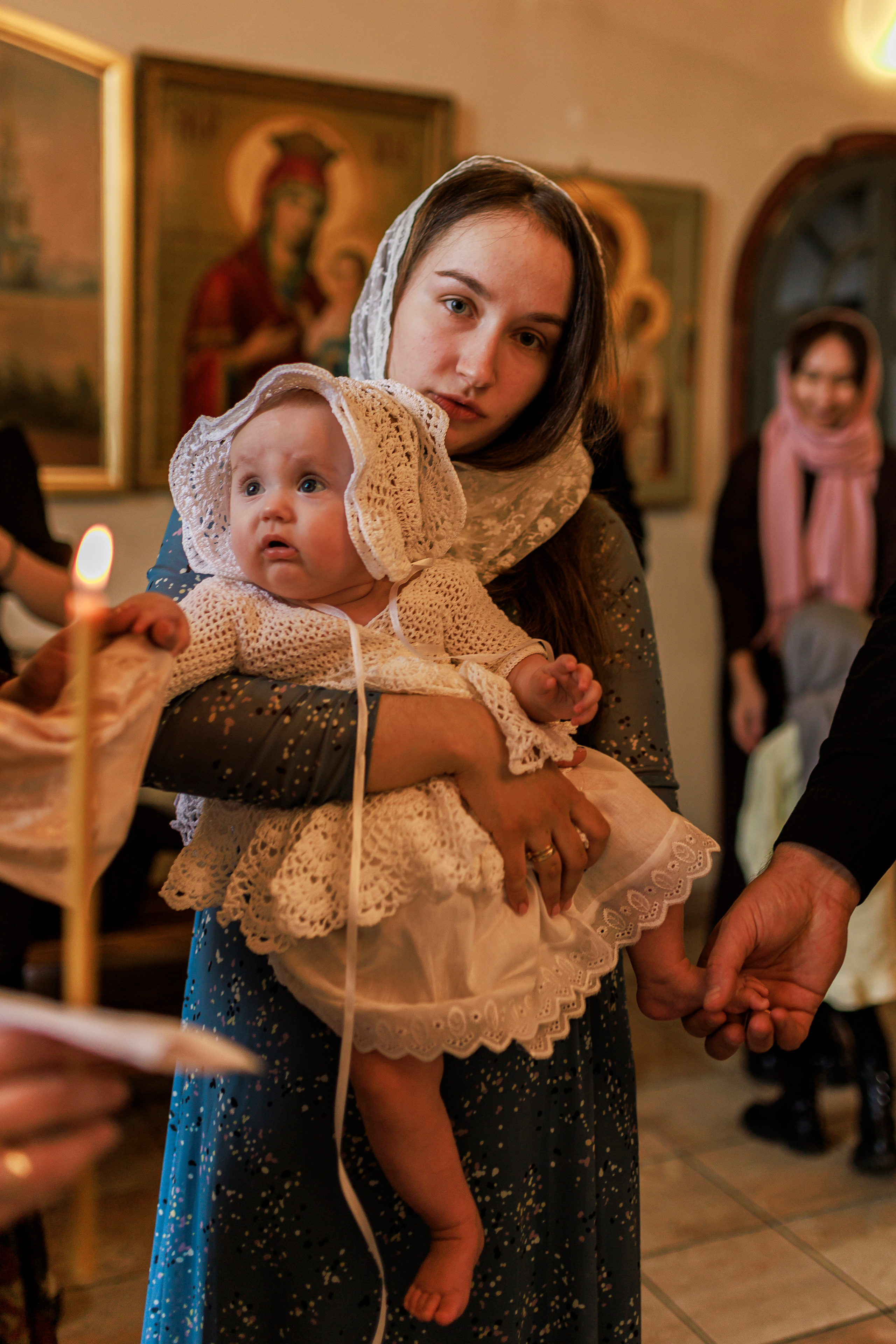 Крещение Евы❤. Семейный и детский фотограф в Рязани Васюгова Мария