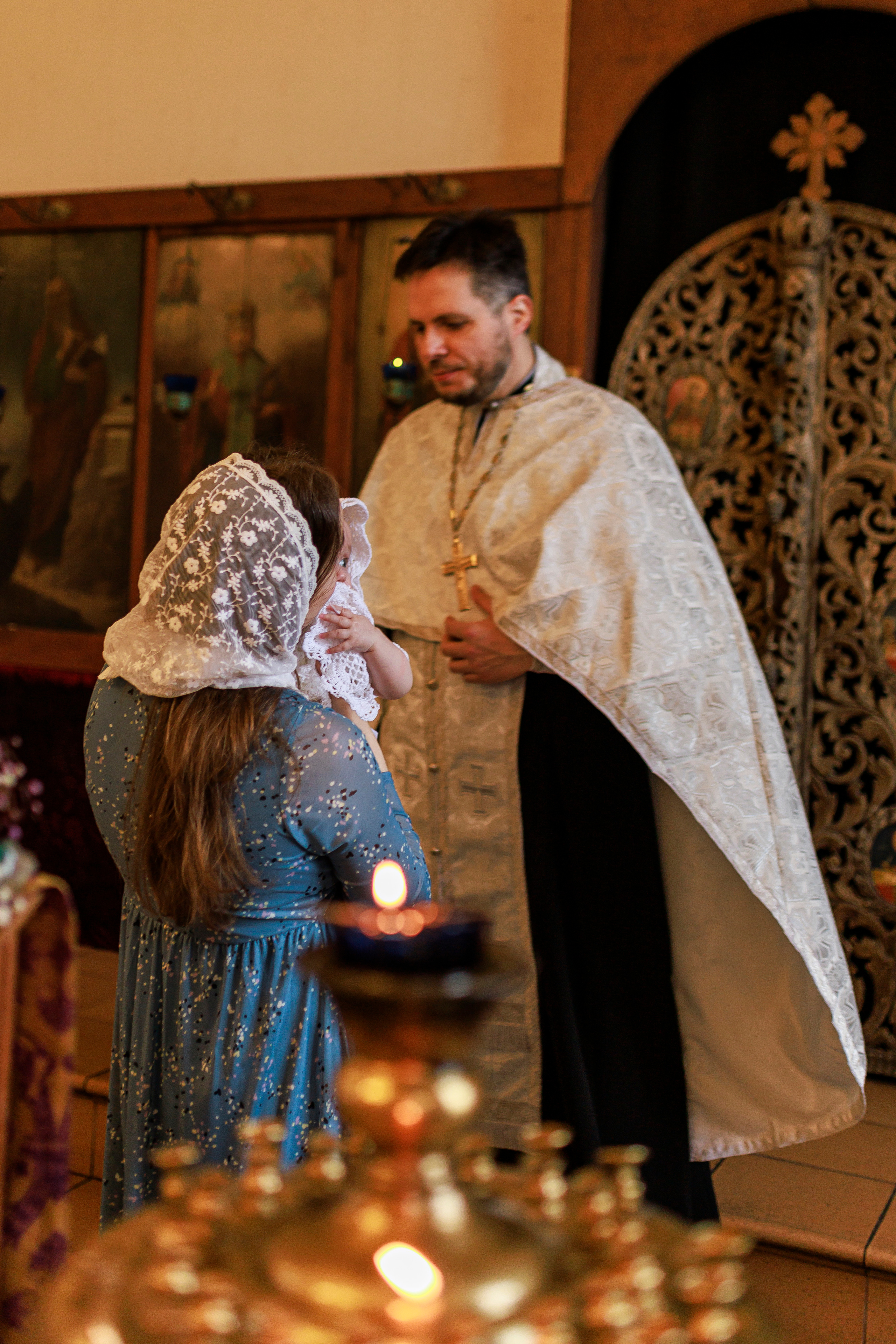 Крещение Евы❤. Семейный и детский фотограф в Рязани Васюгова Мария