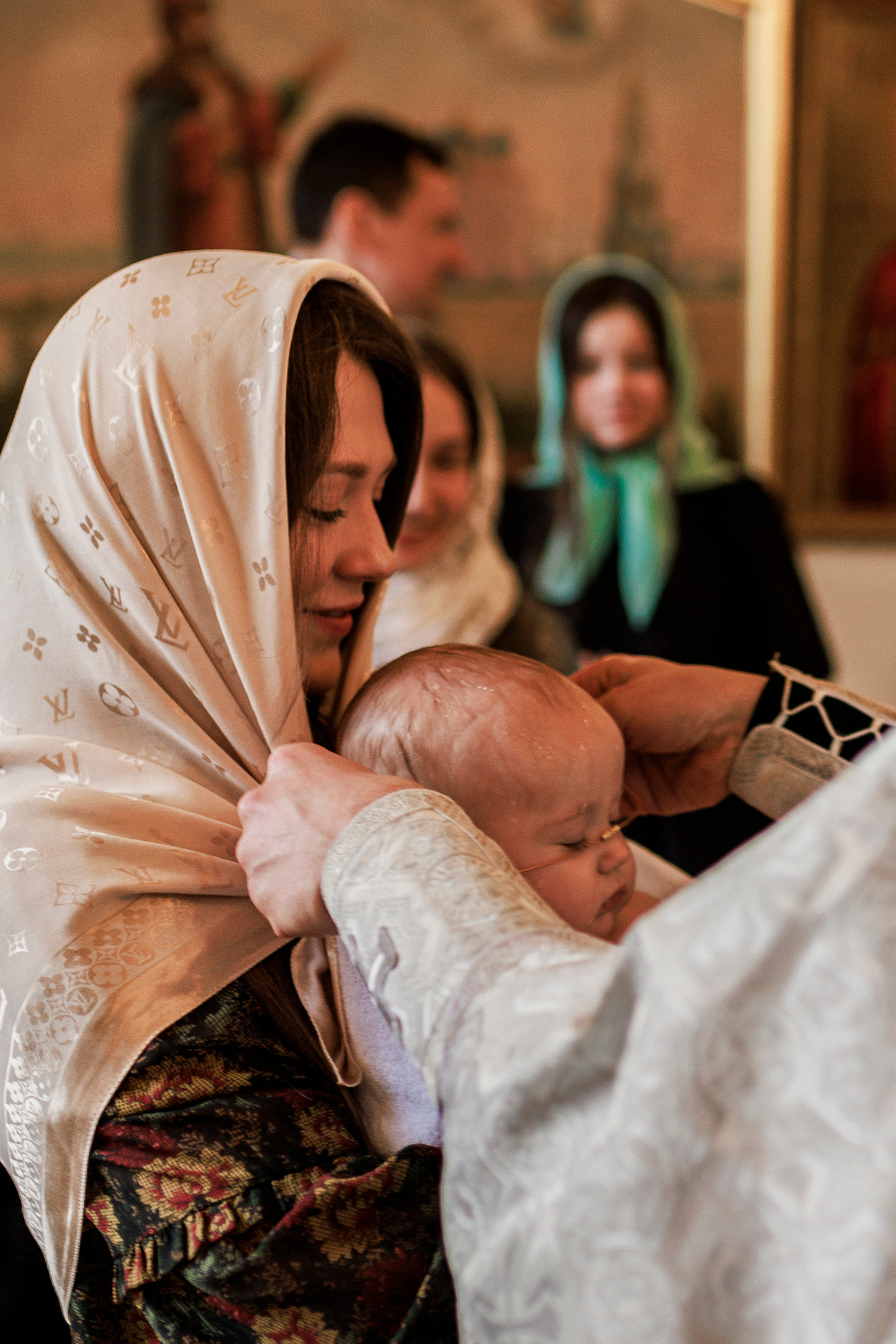 Крещение Евы❤. Семейный и детский фотограф в Рязани Васюгова Мария