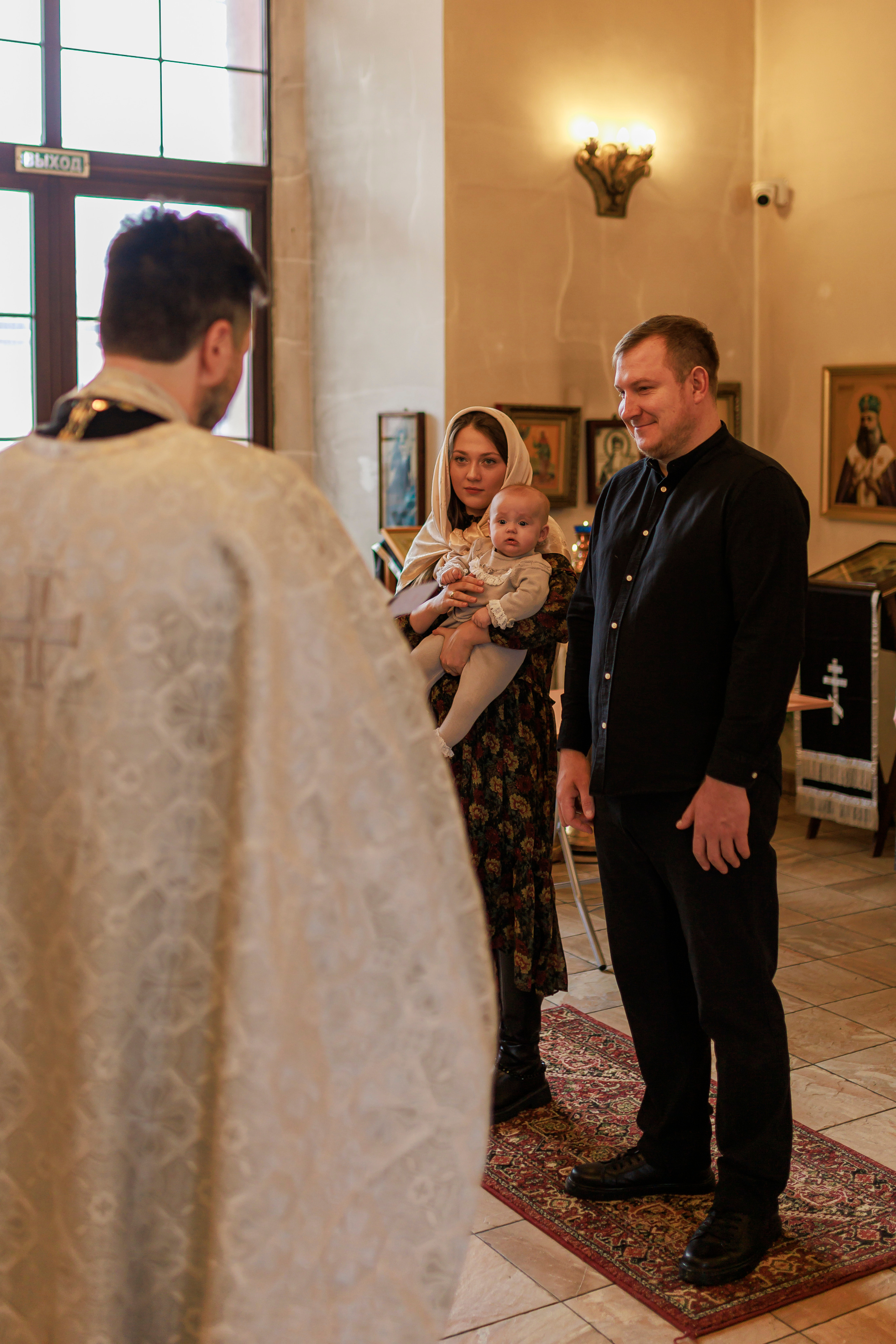 Крещение Евы❤. Семейный и детский фотограф в Рязани Васюгова Мария