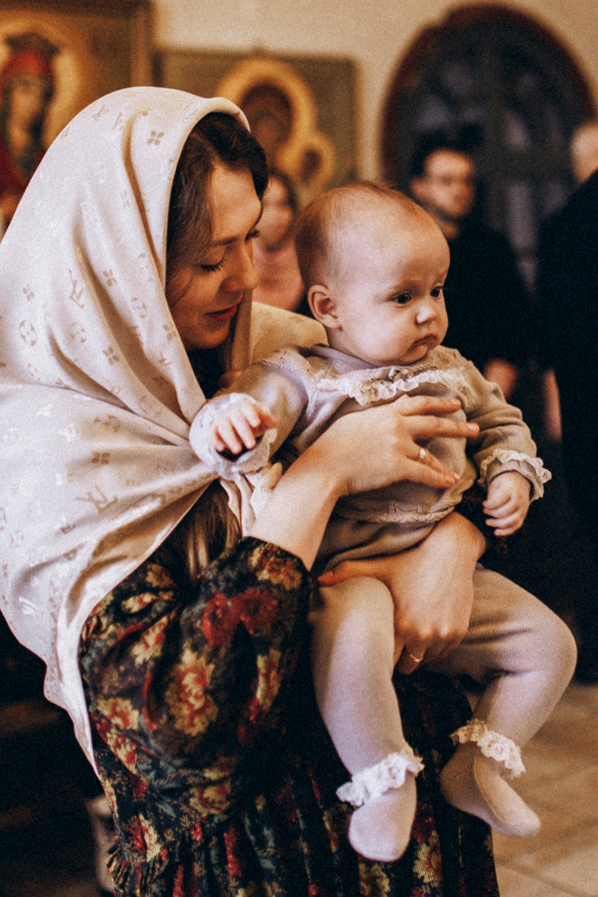 Крещение Евы❤. Семейный и детский фотограф в Рязани Васюгова Мария