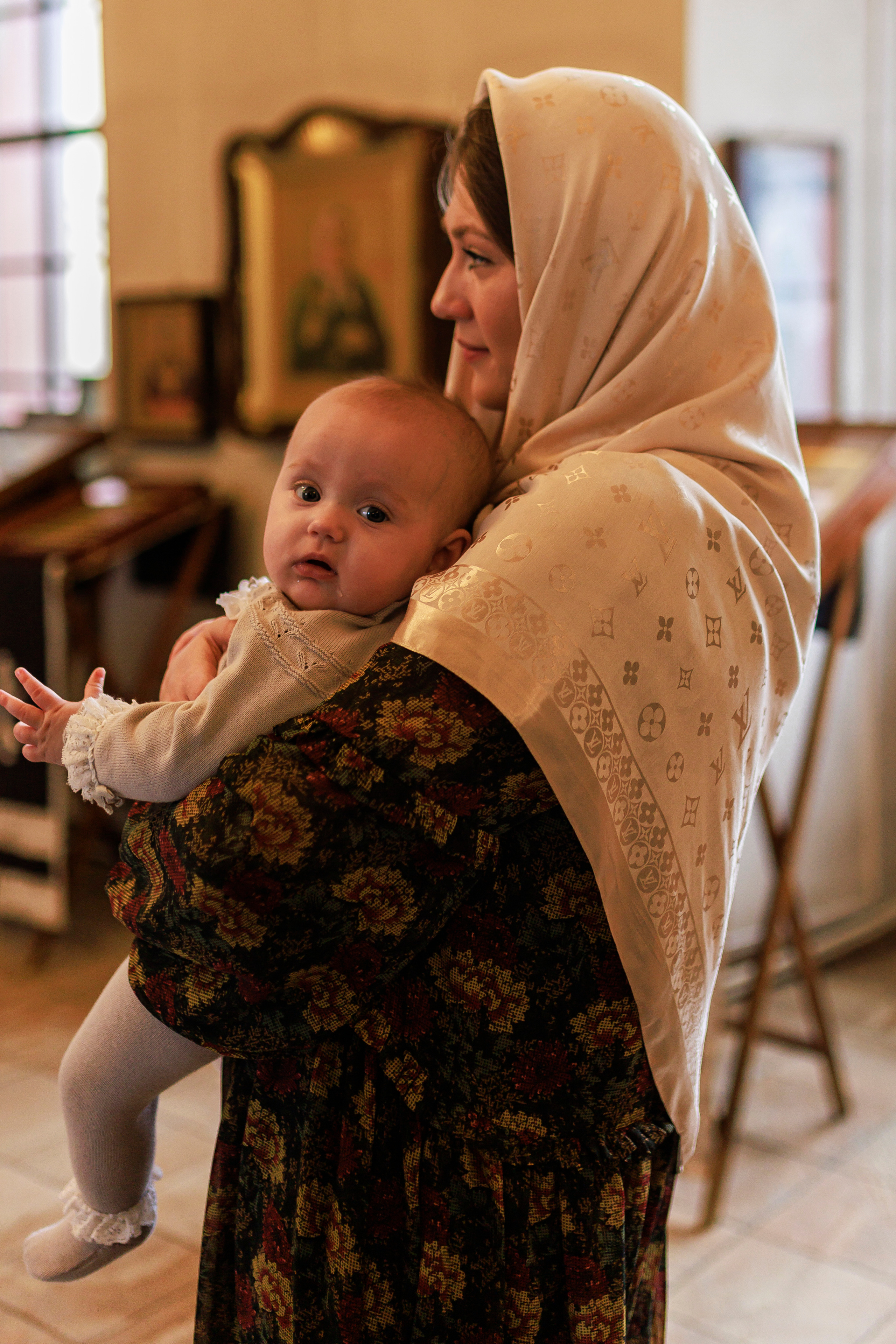 Крещение Евы❤. Семейный и детский фотограф в Рязани Васюгова Мария