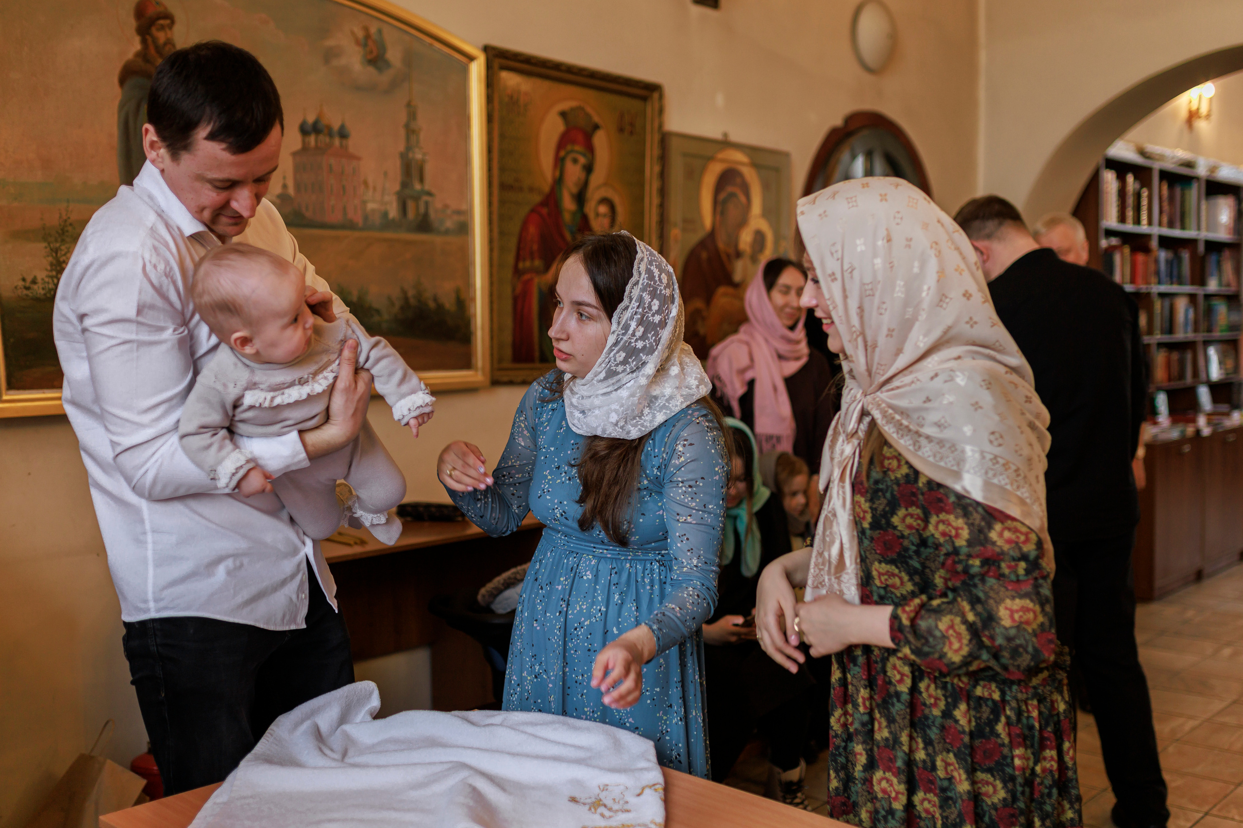 Крещение Евы❤. Семейный и детский фотограф в Рязани Васюгова Мария