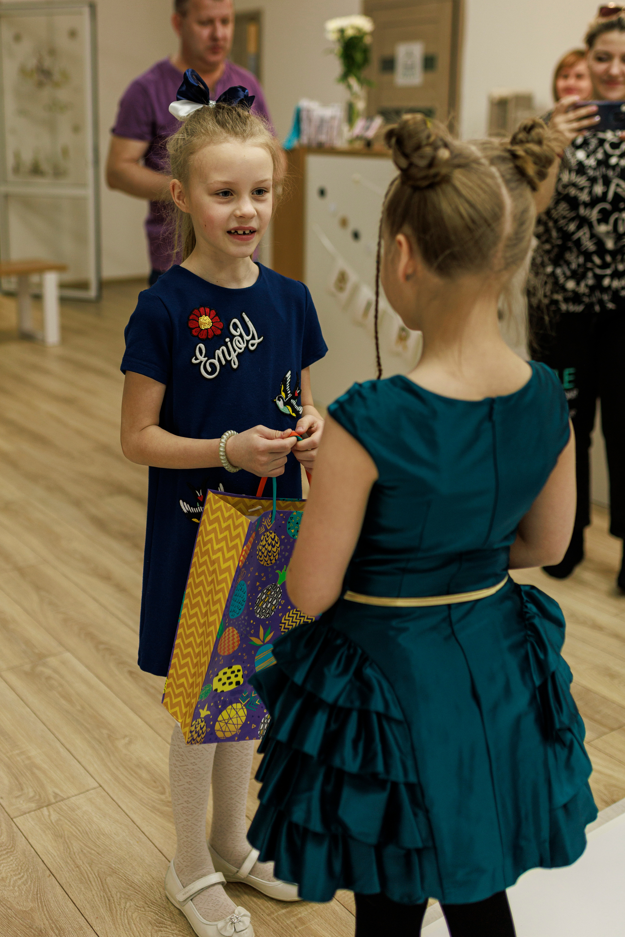 Репортажная сьемка со дня рождения Юники. Семейный и детский фотограф в Рязани Васюгова Мария