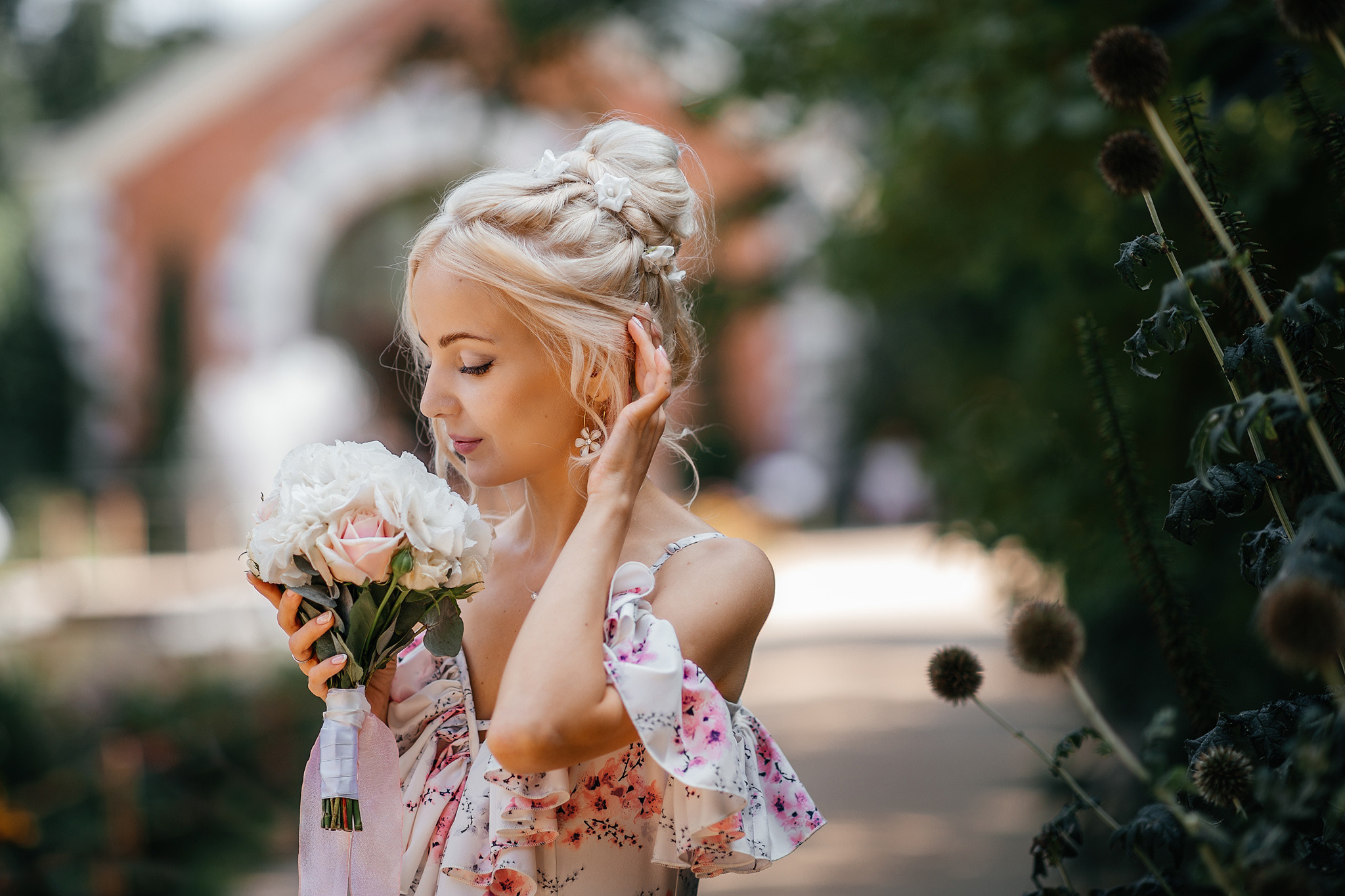 Свадебная фотосессия Аптекарский огород