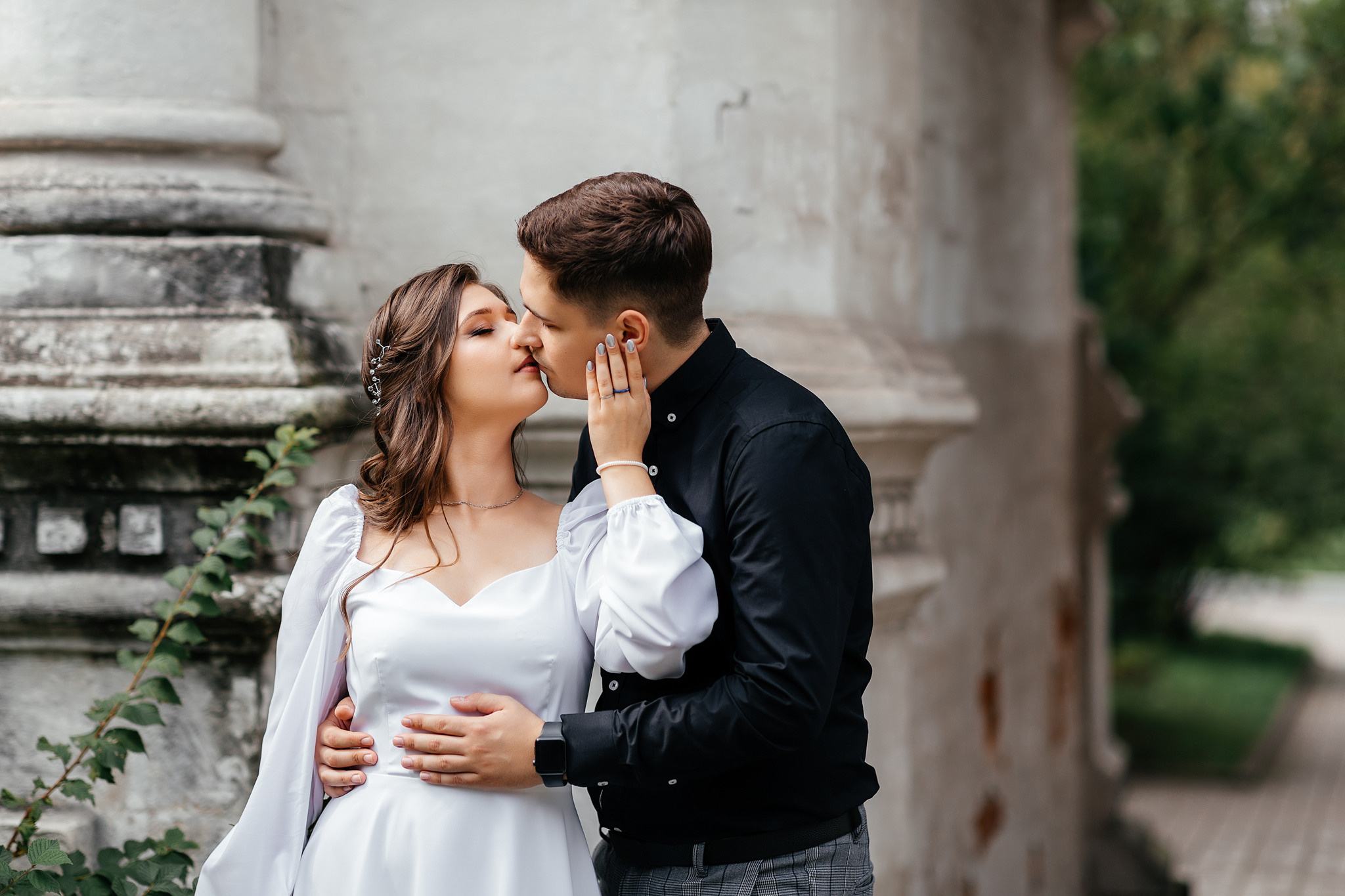Свадебная фотосессия городок имени Баумана Измайловский остров