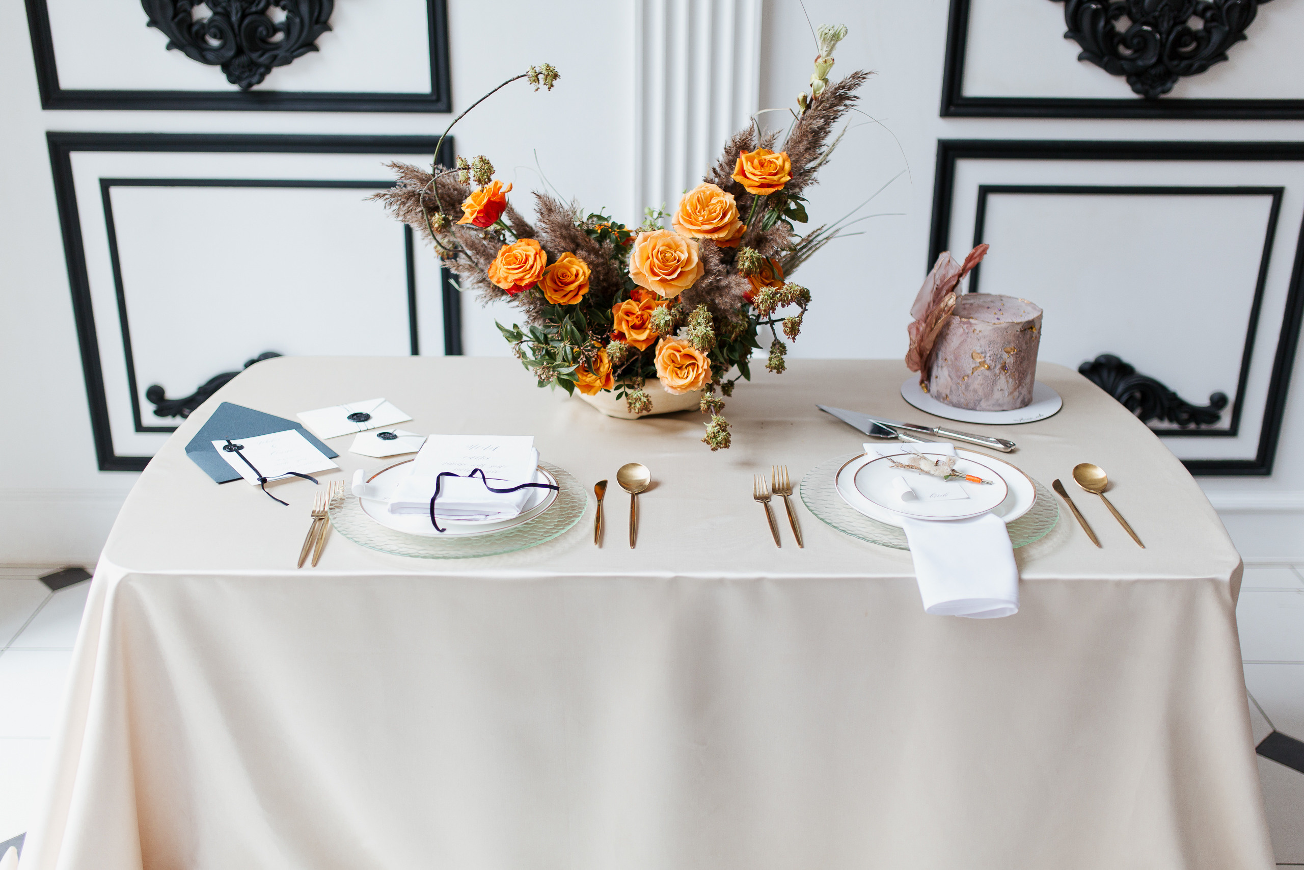 Свадебная каллиграфия и флористика