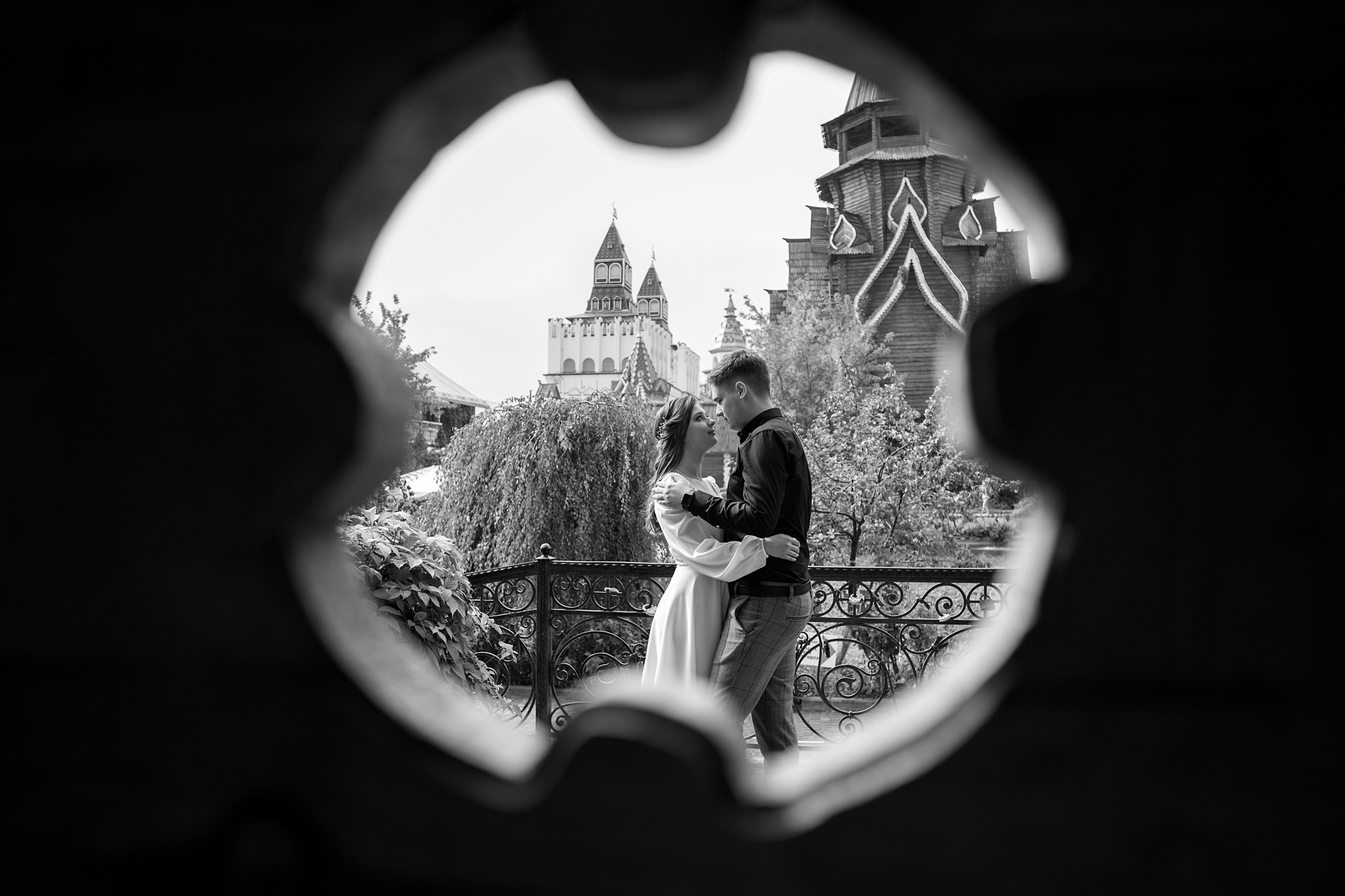 Свадебная фотосессия в Измайловском Кремле