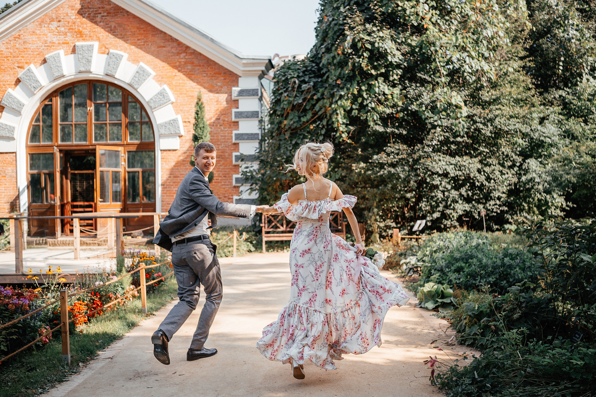 Свадебная фотосессия Аптекарский огород