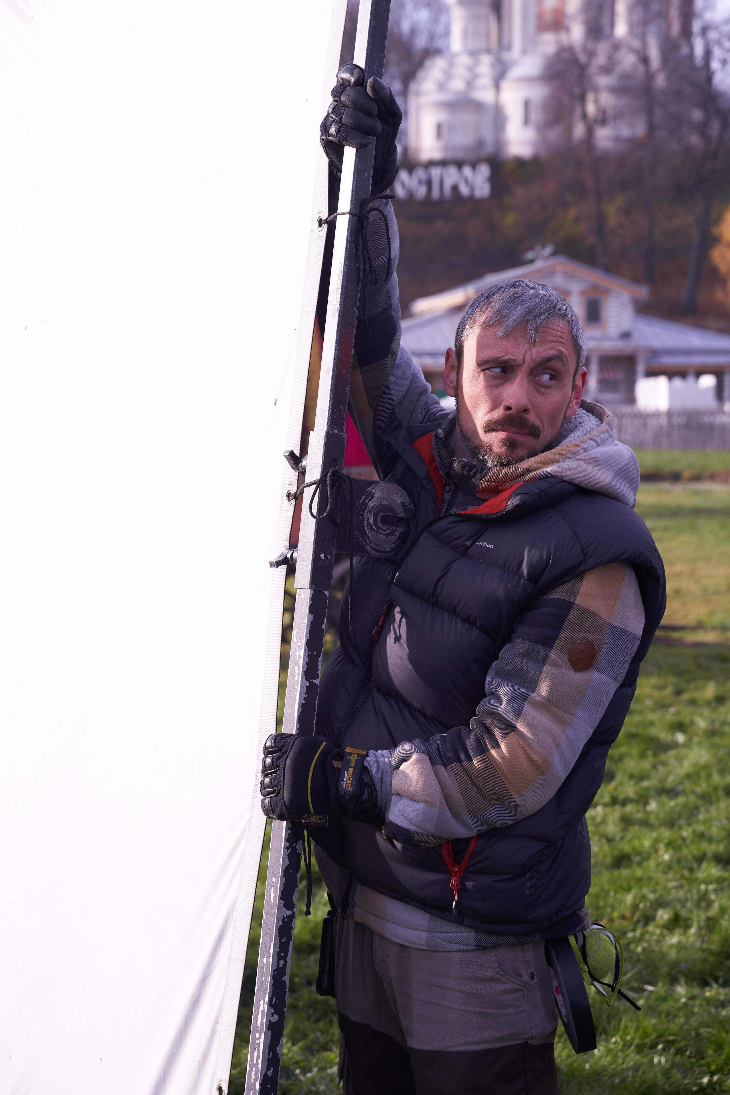 Бекстейдж съемки сериала. Krasnopoliophoto