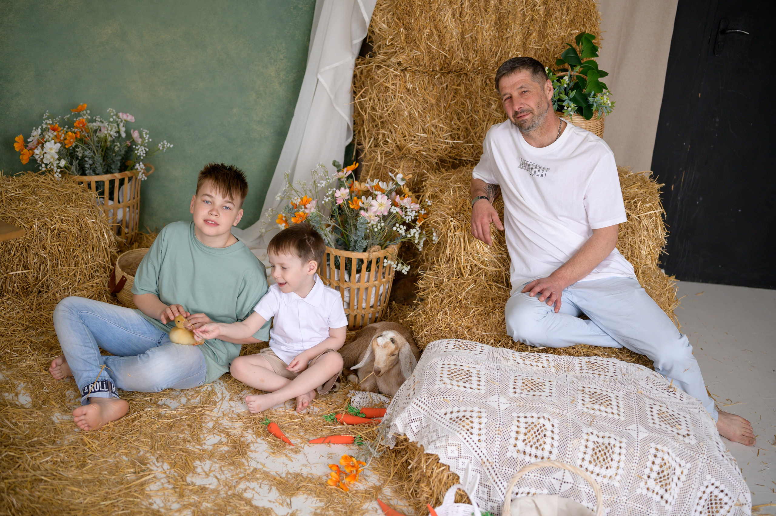 Фотостудия «Рояль» зал «Графика». Фотограф новорожденных, семейный детский в Тюмени Татьяна Морозова