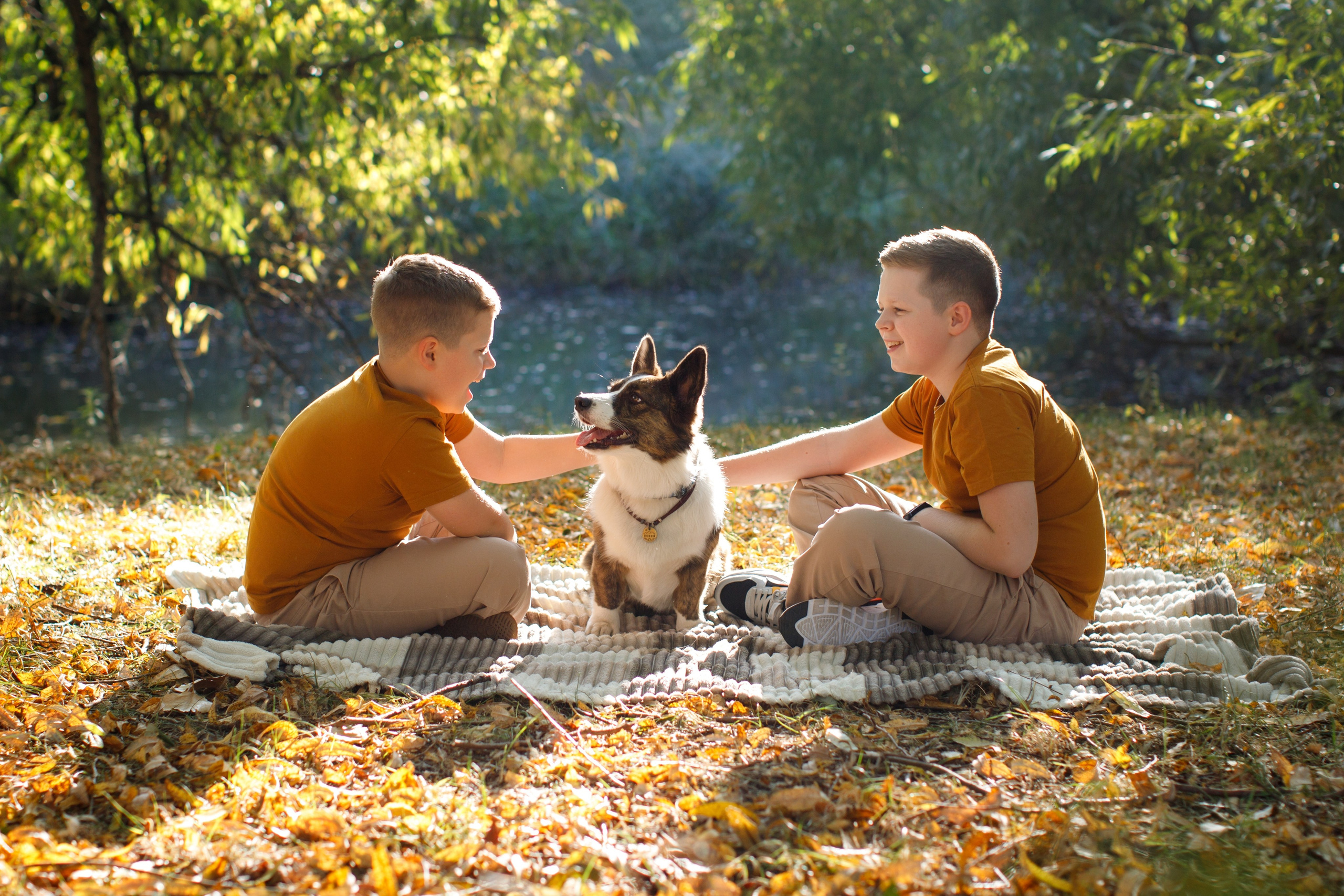 На пикнике. Детский и семейный фотограф Мария Киселёва. Москва