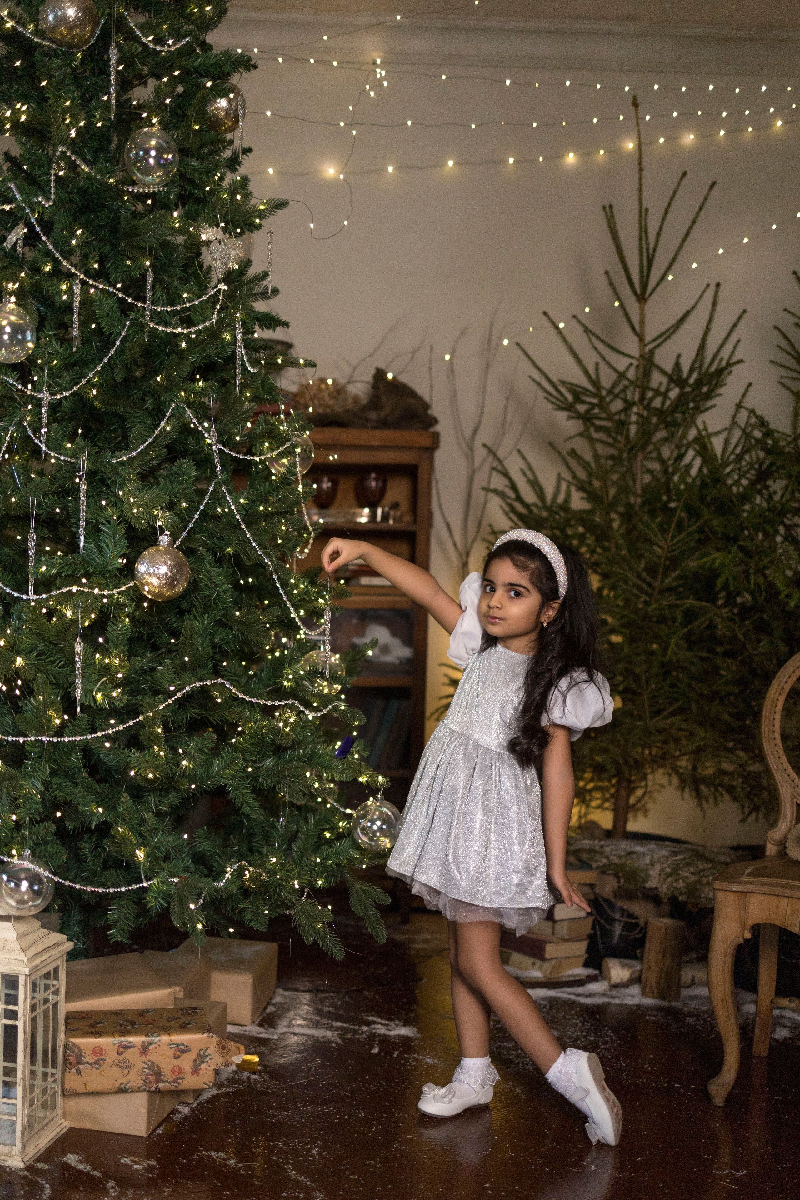 Братик и сестричка в Новый год. Фотограф в Одинцово и Москве Анастасия Летовальцева