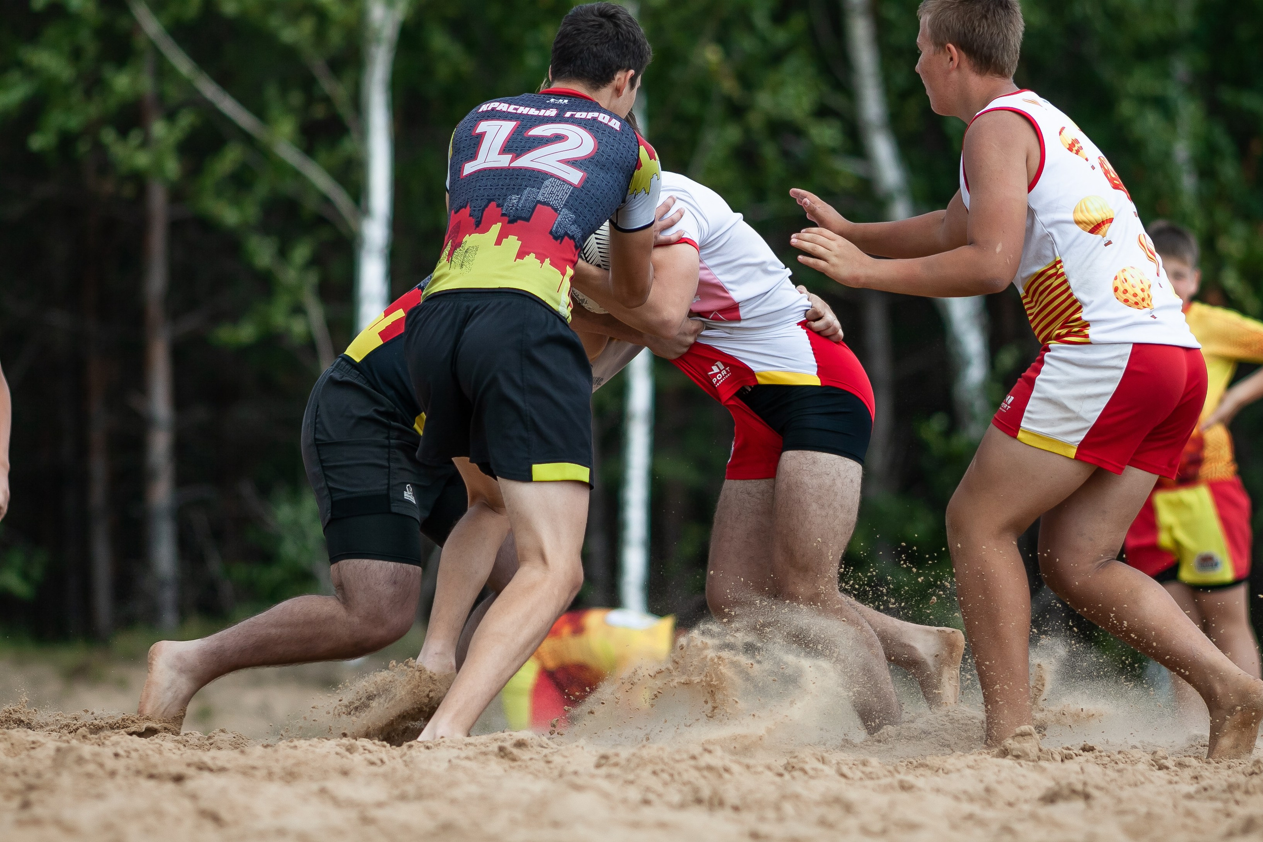 «Кубок «Молота» по пляжному Регби. Фотография