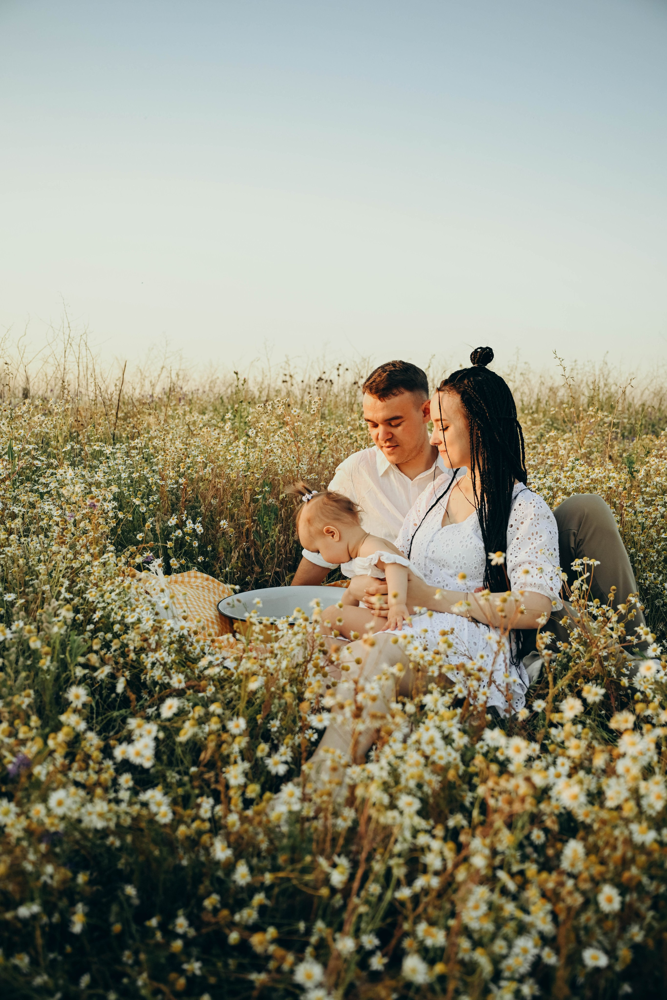 Ромашковое поле. Семейный фотограф в Москве Люберцах Ирина Вронская