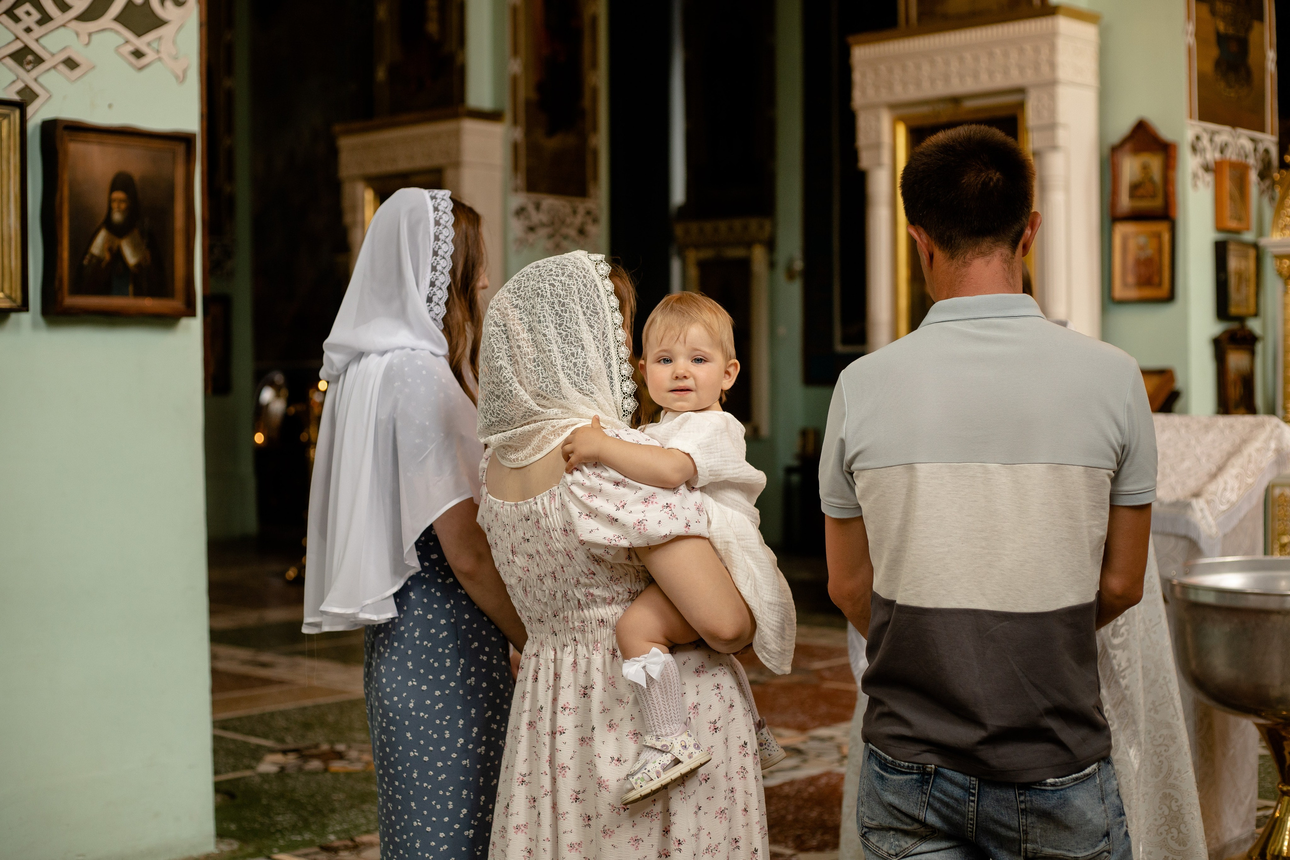 Крещение Анастасии 😇. Семейный фотограф в Саратове Элоиза Ляпина