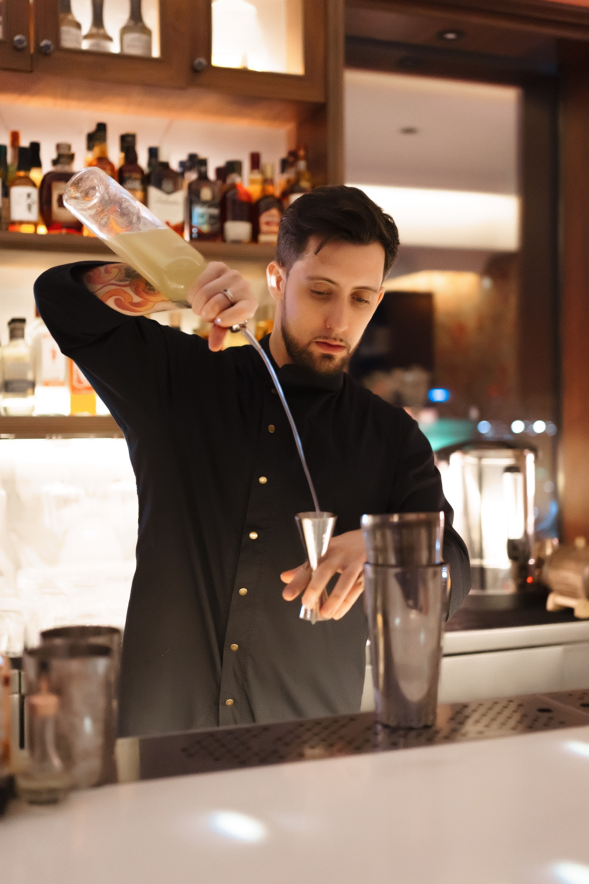 Коктейльный вечер в «Bar Lilou». Профессиональный фотограф в городе Астана Копанев Данил