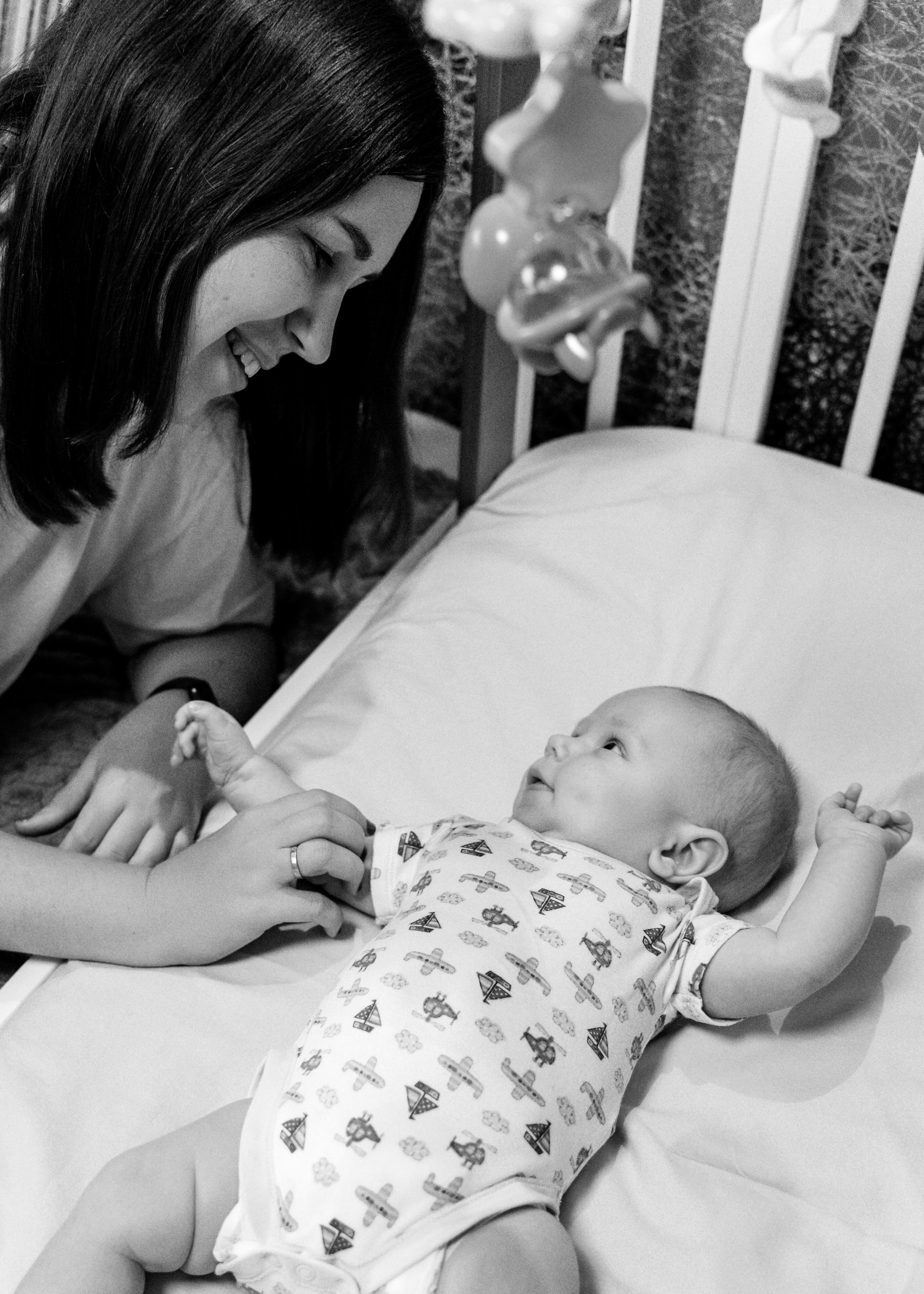 Оля и Ромка (домашняя фотосессия). Ваш семейный фотограф в Минске — Вика Трегубова