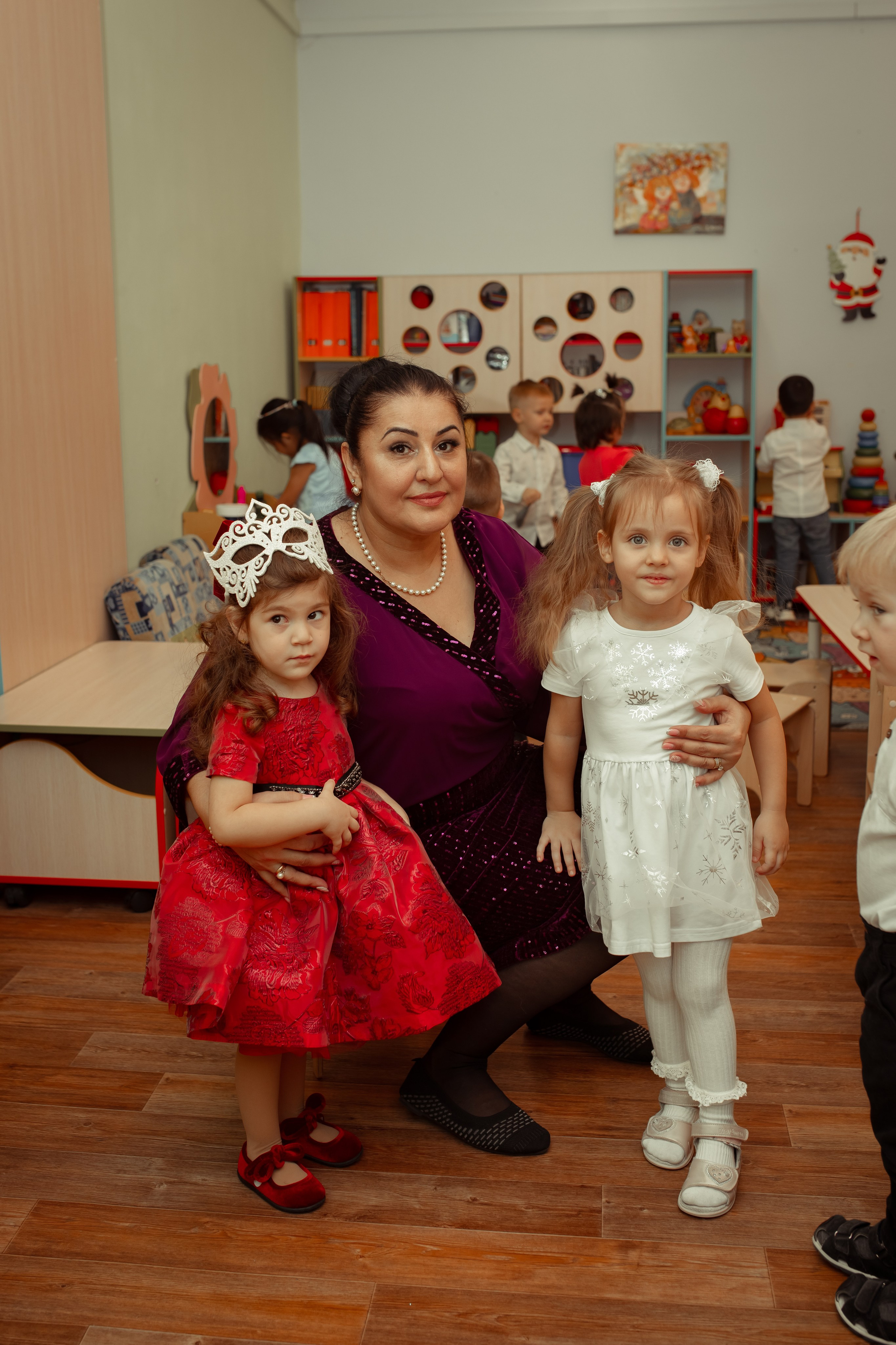 Новогодний утренник в детском саду. Семейный и детский фотограф в Москве Дорогова Екатерина