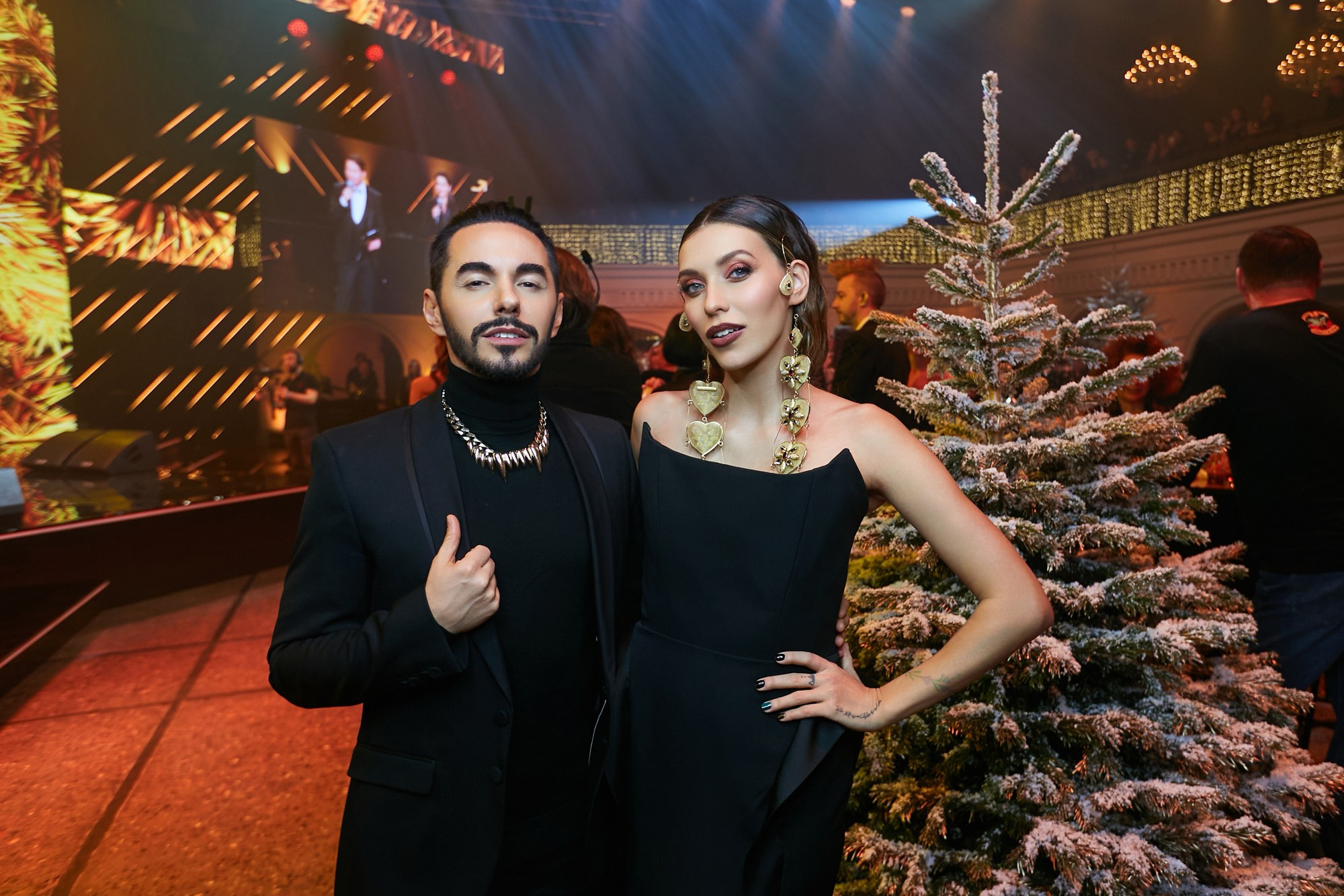 Новогодний Гала для Газпром-Медиа. Безумно красивая вечеринка. Татьяна Фомичева. Репортажный и светский фотограф в Москве