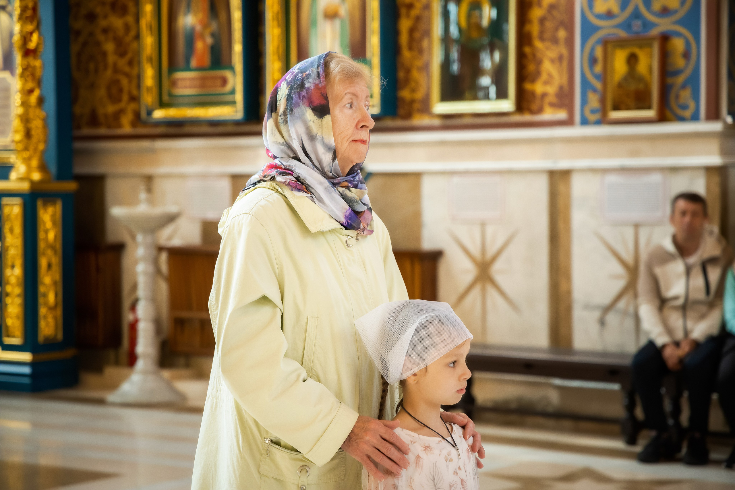 В Храме. Семейный и Свадебный фотограф в Астане Александр Астапов