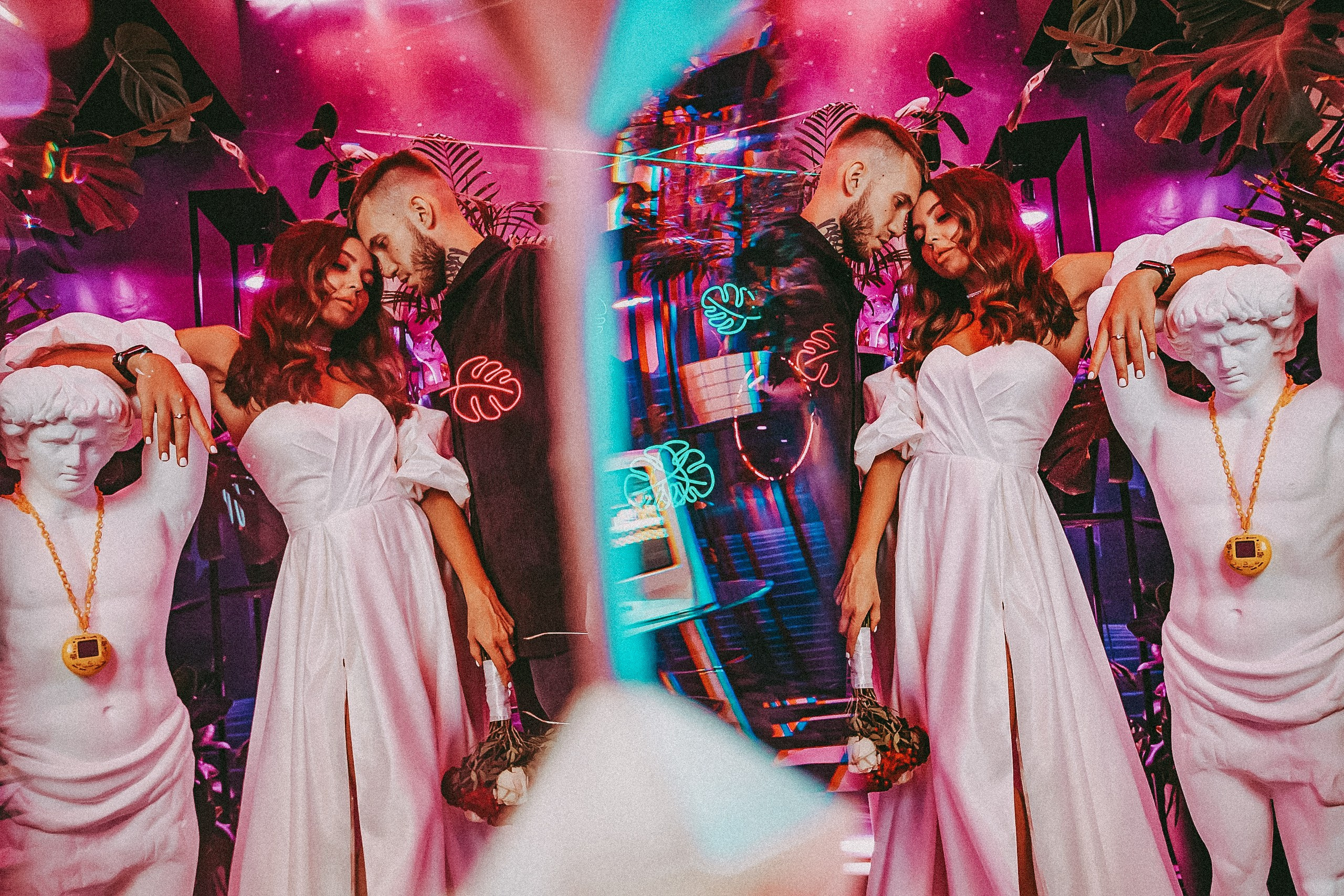 Свадебная фотосессия в студии. Фотограф в городе Самара Александр Гераськин