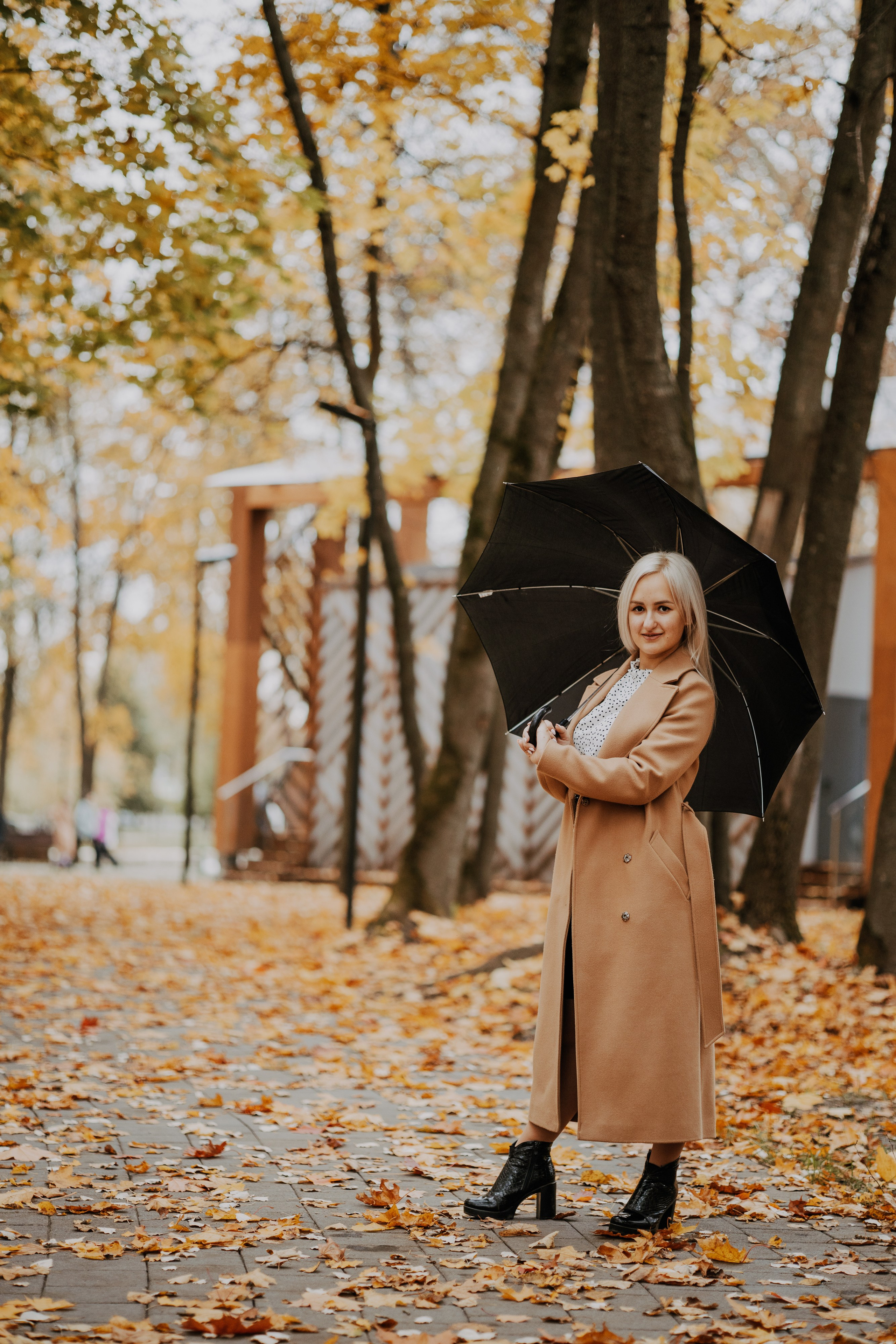 Осенняя прогулка с Марией. Выпускные альбомы в Серпухове