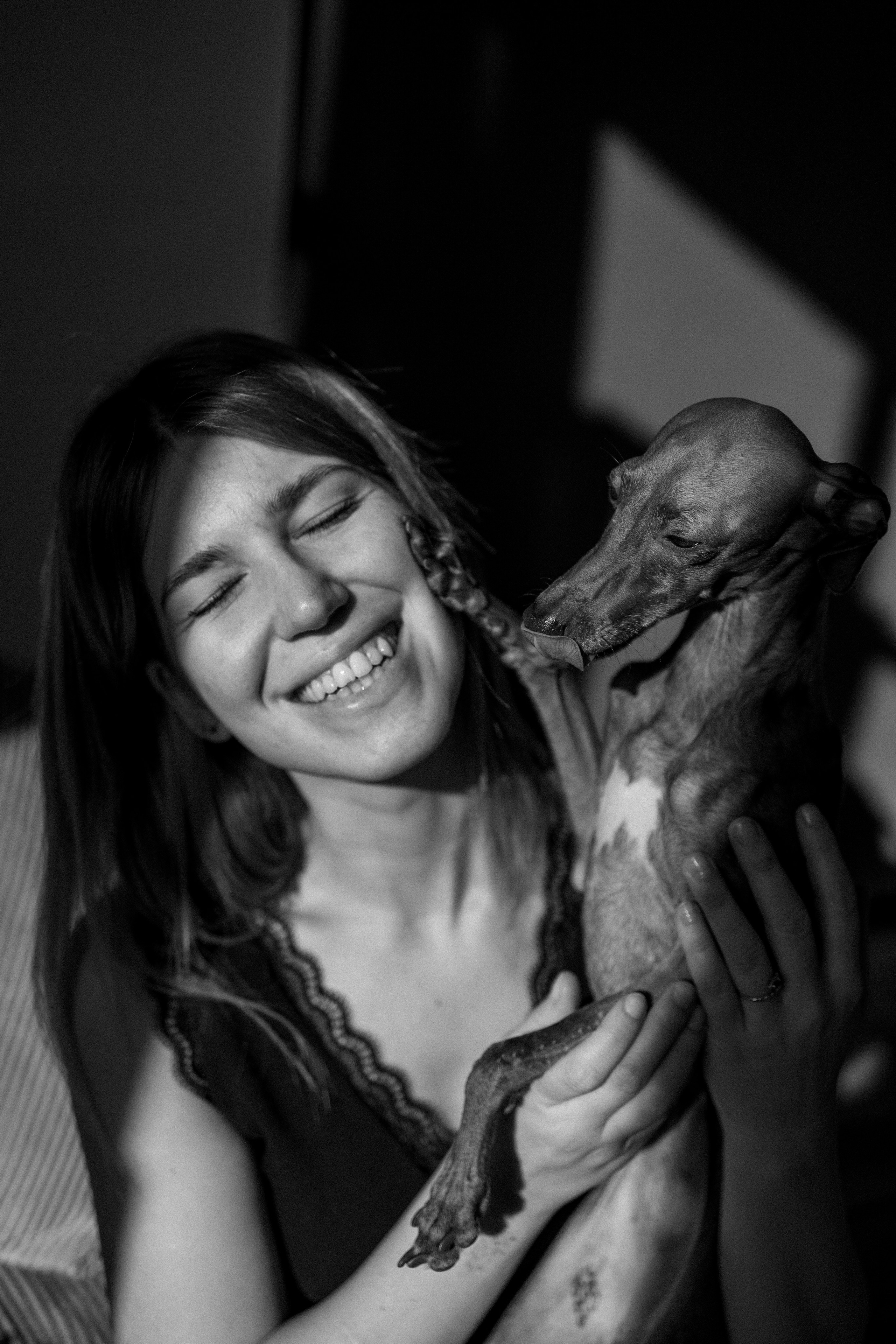 Ксюша и Луна. Фотограф — Анималист | Санкт-Петербург