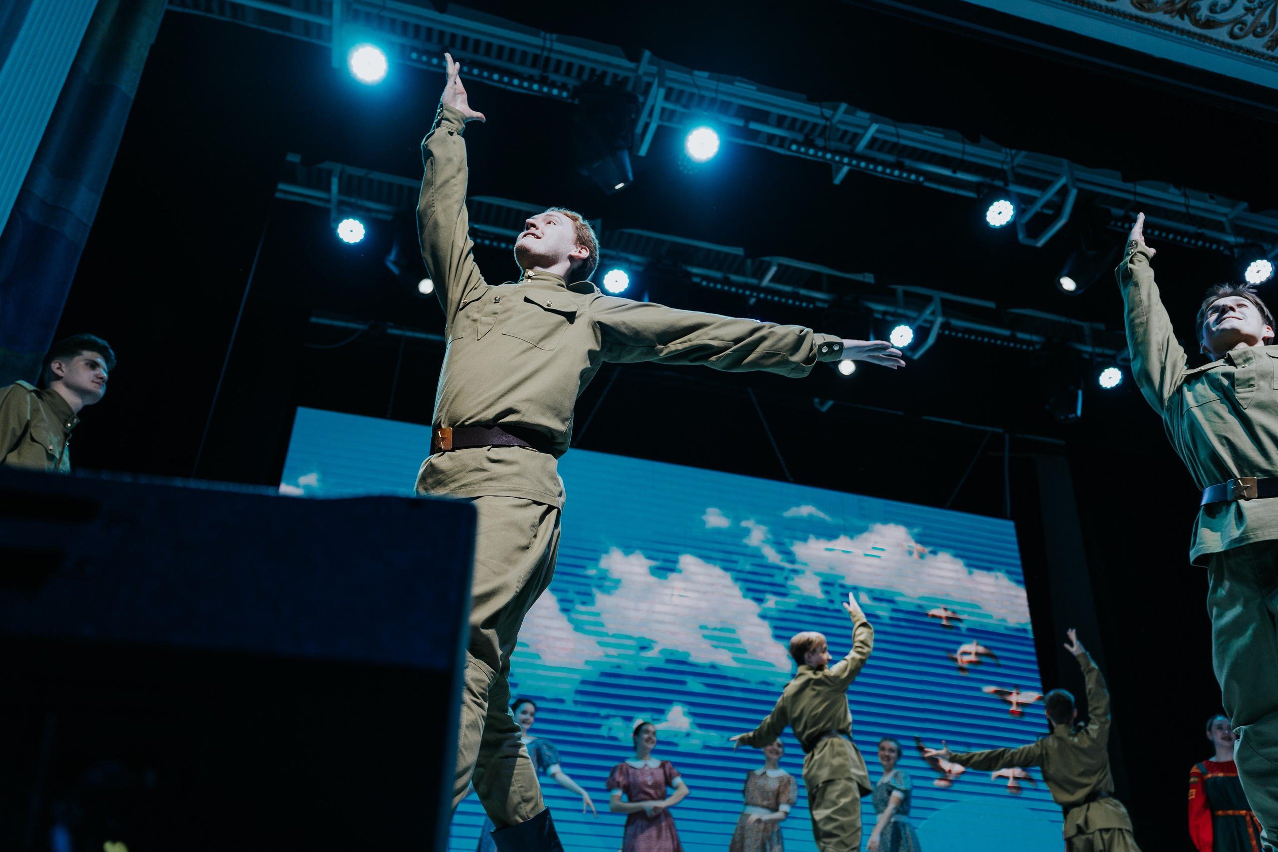 Концерт к 9 мая. Репортажный фотограф Красноярск