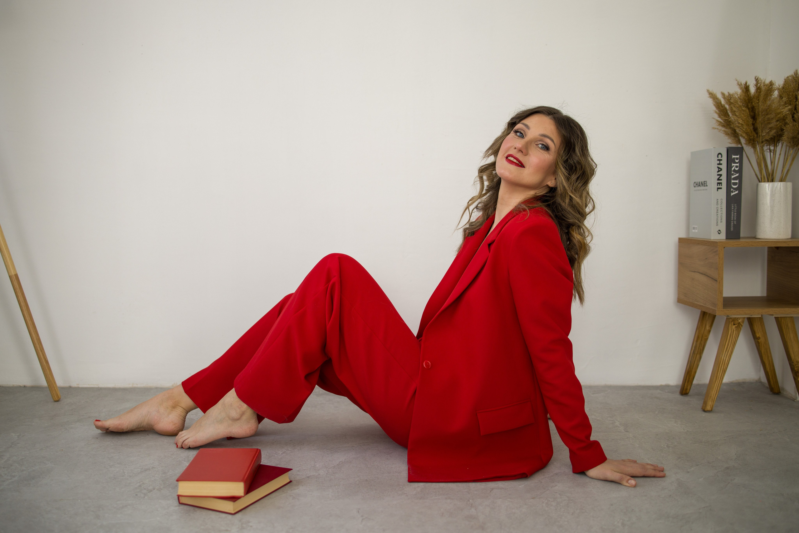 Lady in red. Художественная фотография