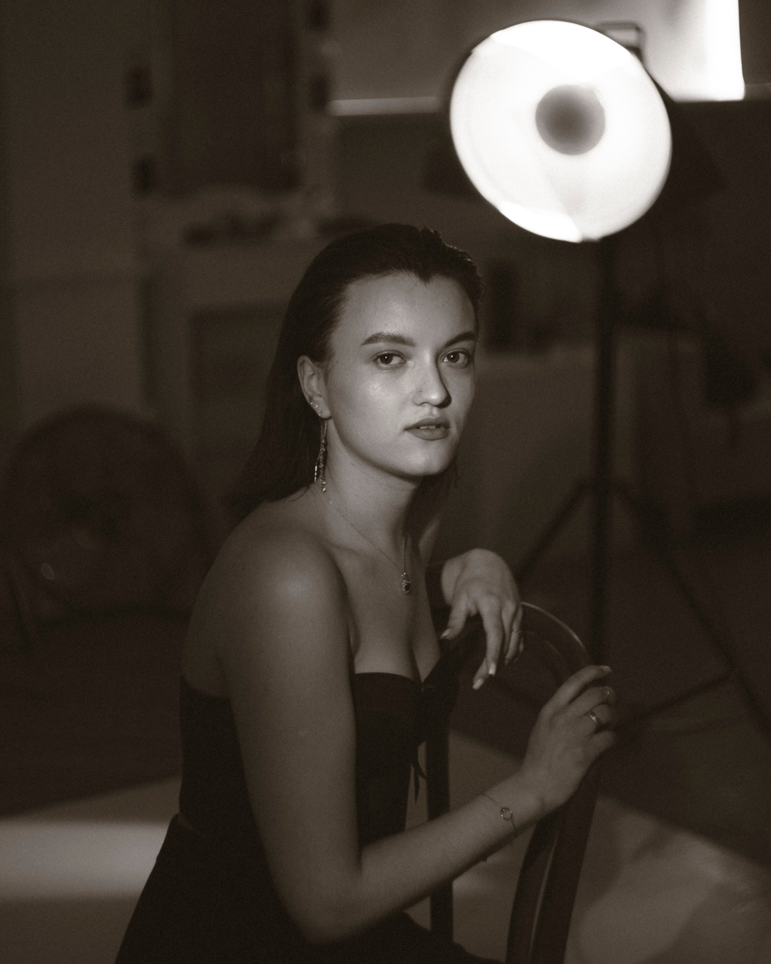 Studio photoshoot with colorful light. Katya Che | Photographer | Beograd