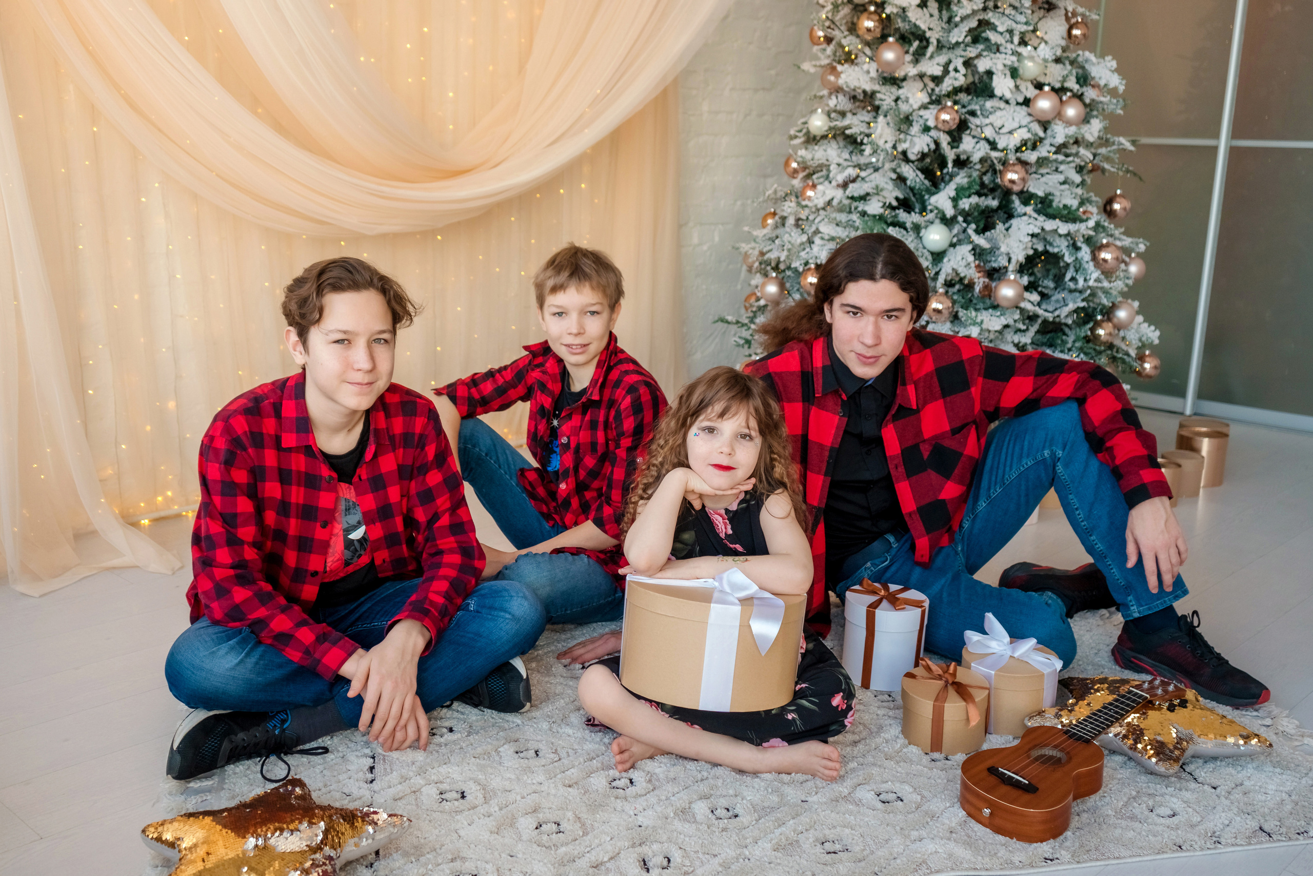 Семейная фотосессия. Семейный детский женский портретный фотограф в Сыктывкаре Оля Киршина